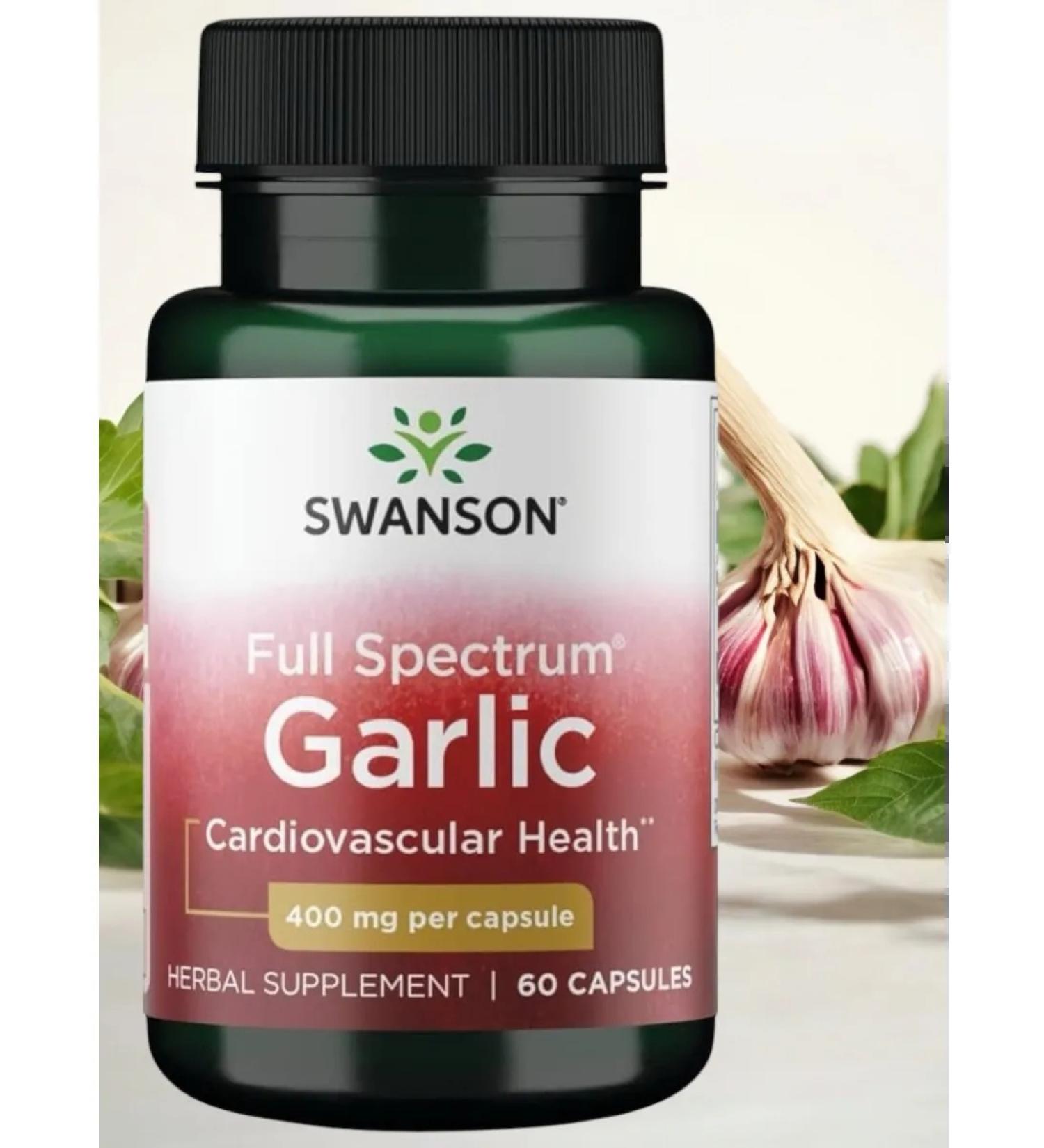 Nature's Way Swanson Garlic Full Spectrum Garlic Full Spectrum - Buy Online on GoSupps.com