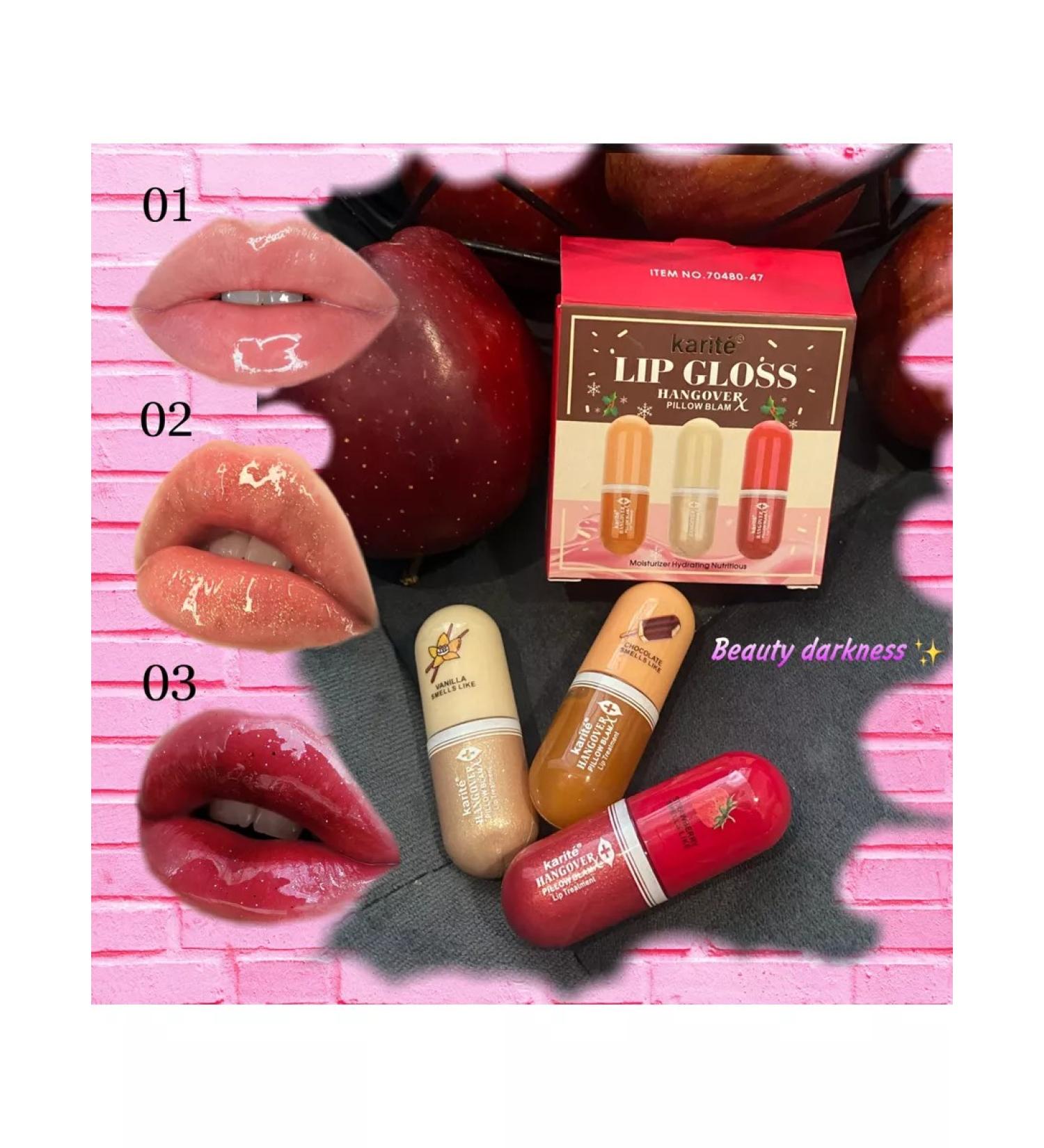 Beauty darkness Lip gloss 3*3 ml - Buy Online on GoSupps.com