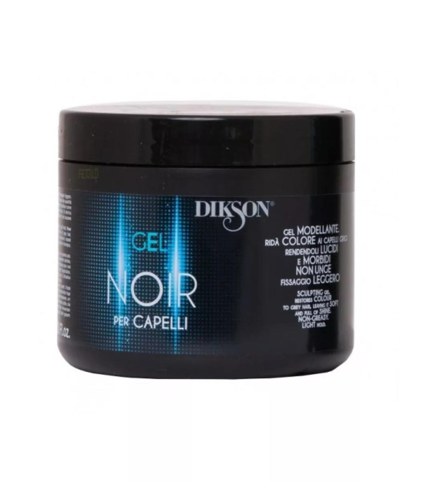 Dixson Modeling gel for men's hair Gel Noir 500 ml