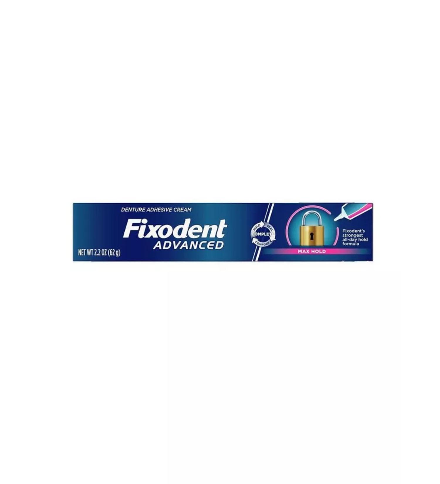 Fixodent Advanced Max Hold Cream for fixing dentures