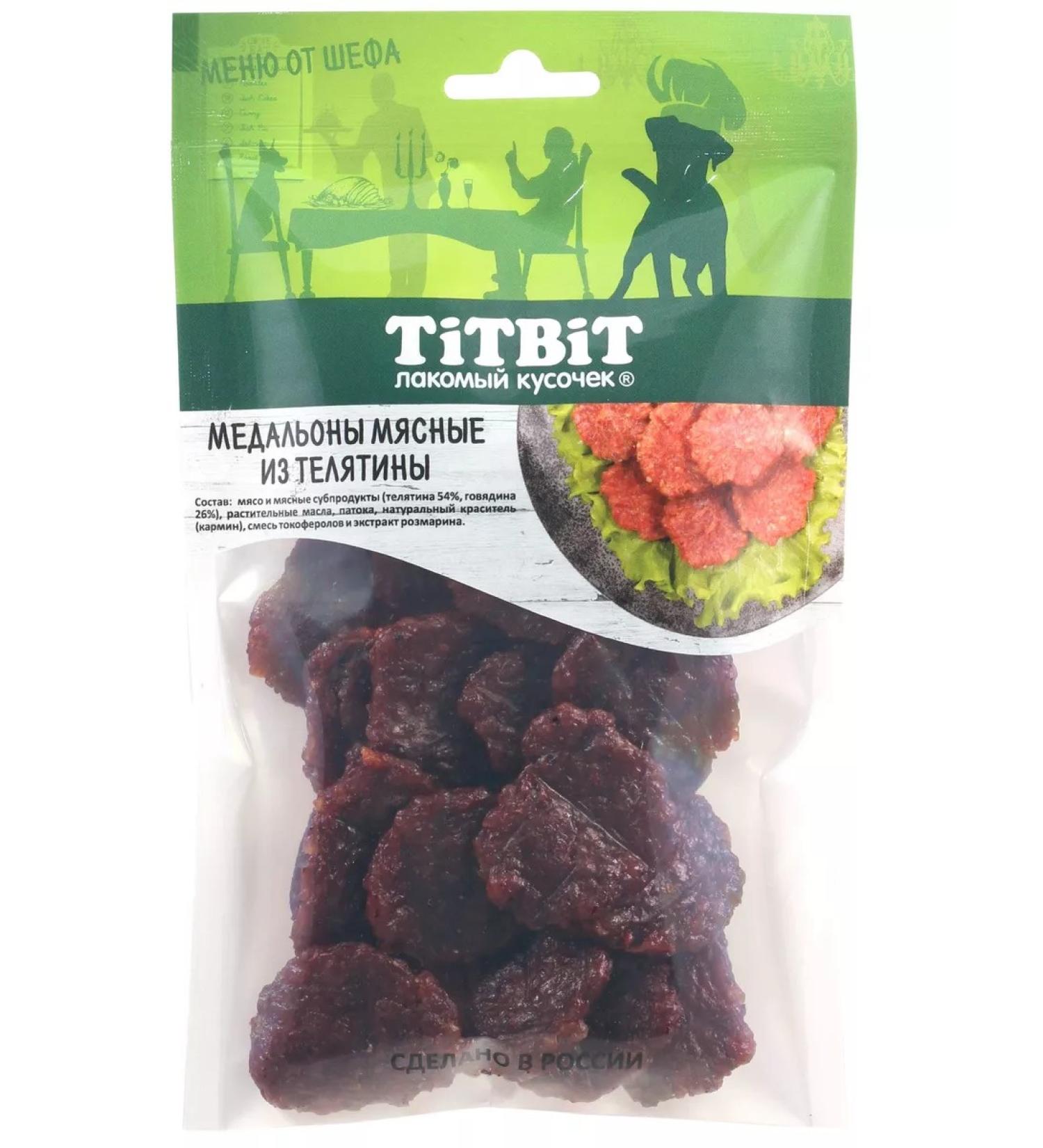 Titbit Medalions of Telatin meat 80g - Buy Online on GoSupps.com
