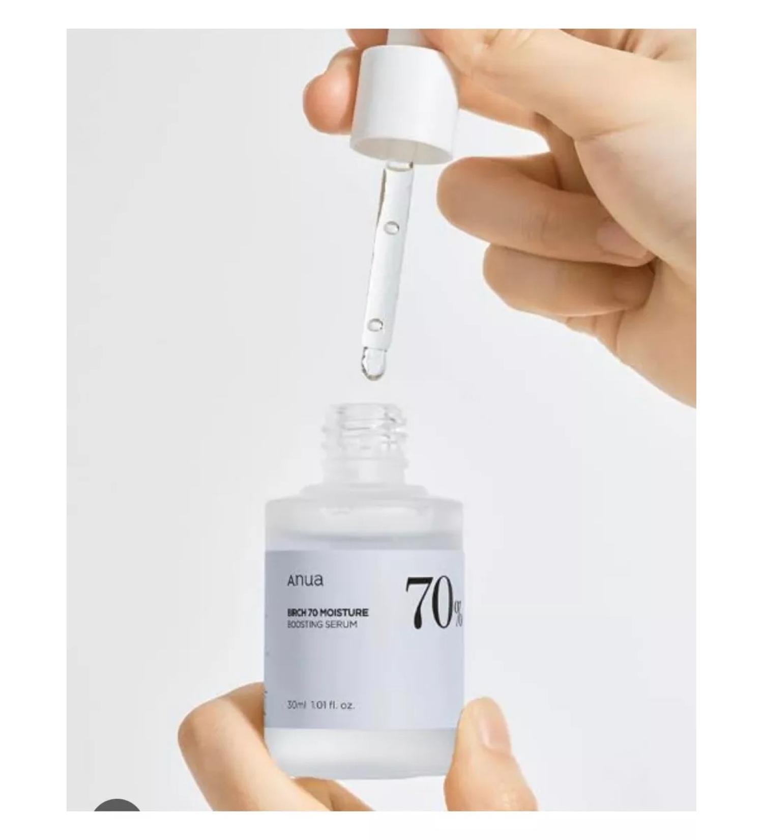 Anua Moisturizing serum Birch 70 Moisture Serum 30ml - Buy Online on GoSupps.com