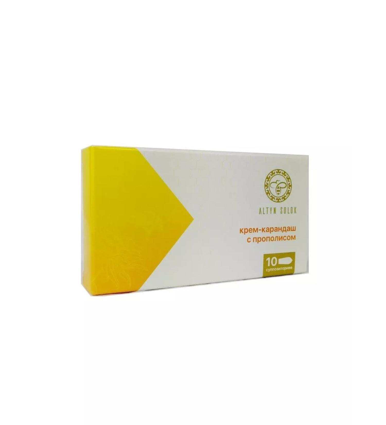 bee lab Pencil cream with propolis (candles) 10 pcs