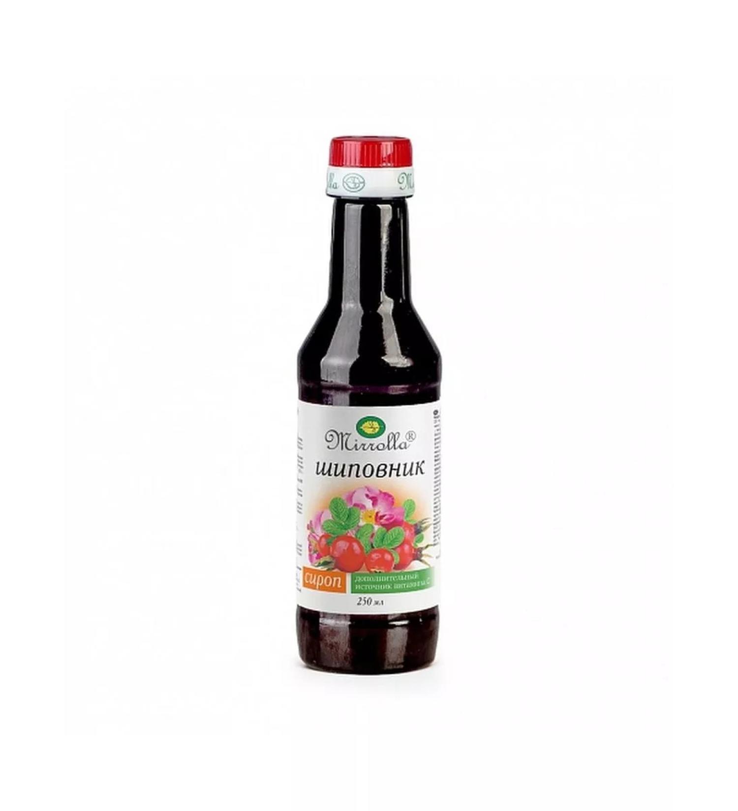 bee lab Rosehip syrup of the Mirrolla 250 ml series