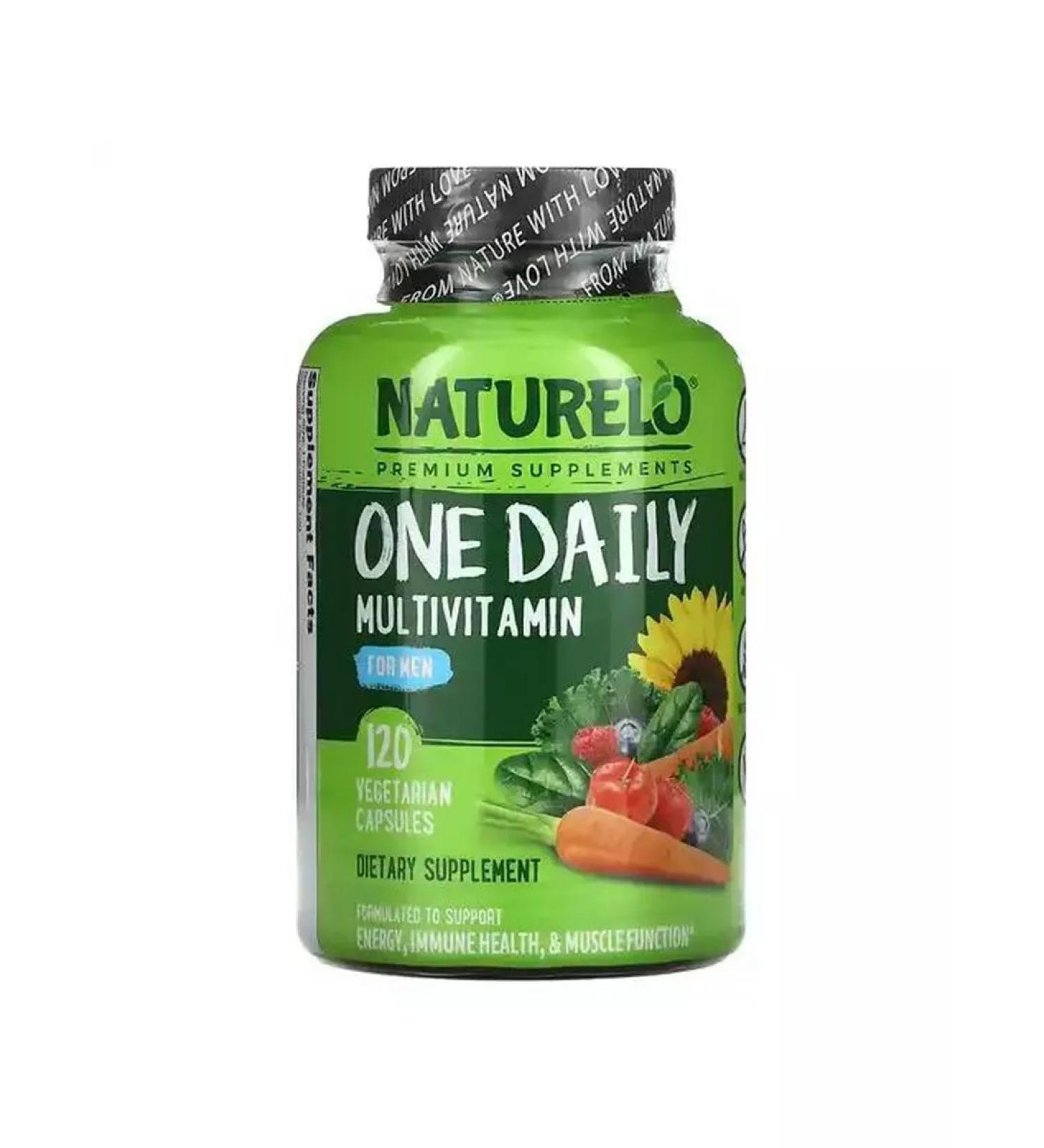 NATURELO Multivitamins MEN 120 vegetarian capsules