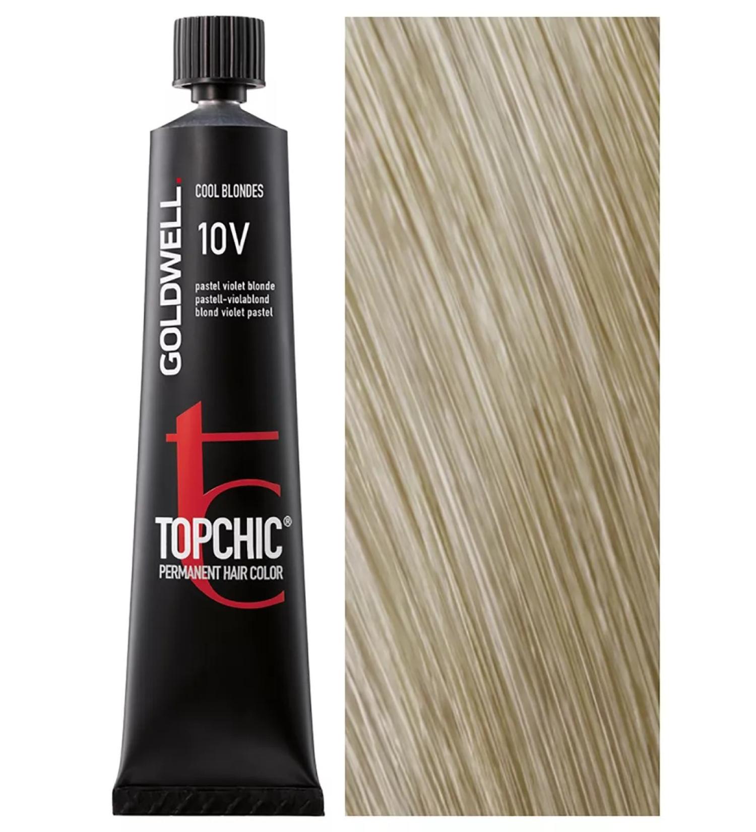 Goldwell Topchic 10V Persistent hair cream 60ml - Buy Online on GoSupps.com