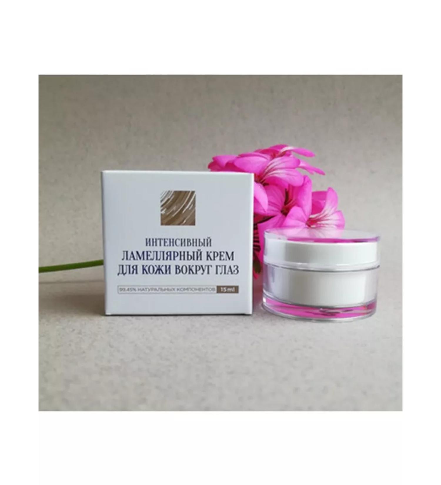 Lamellar cream for the skin around the eyes 15 ml