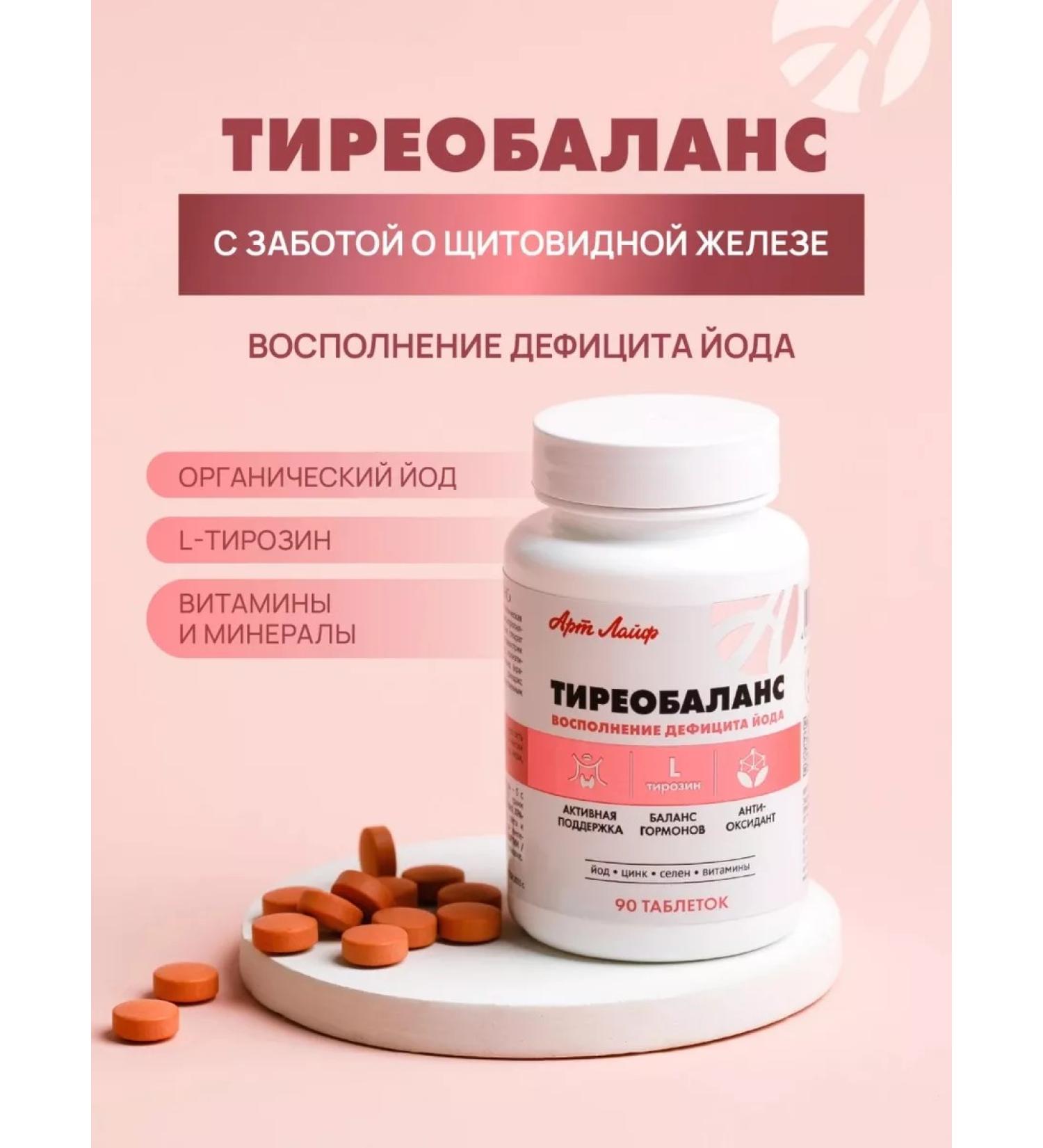 Art Life Tireobalance source of iodine and thyrosin for the thyroid gland - Buy Online on GoSupps.com