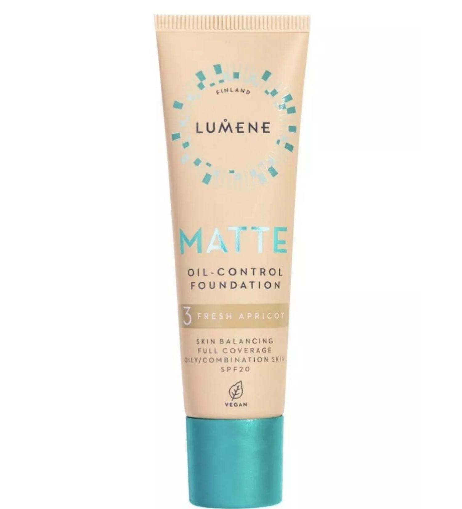 Lumene Matte 3 Fresh Apricot 30 ml Tonal Facial Cream