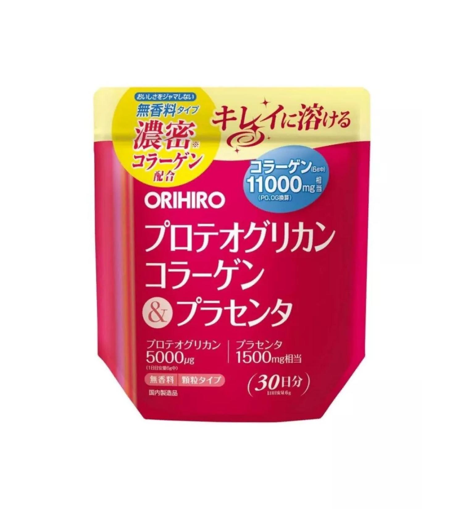 Orihiro Orichiro proteoglycan collagen and placenta 180g