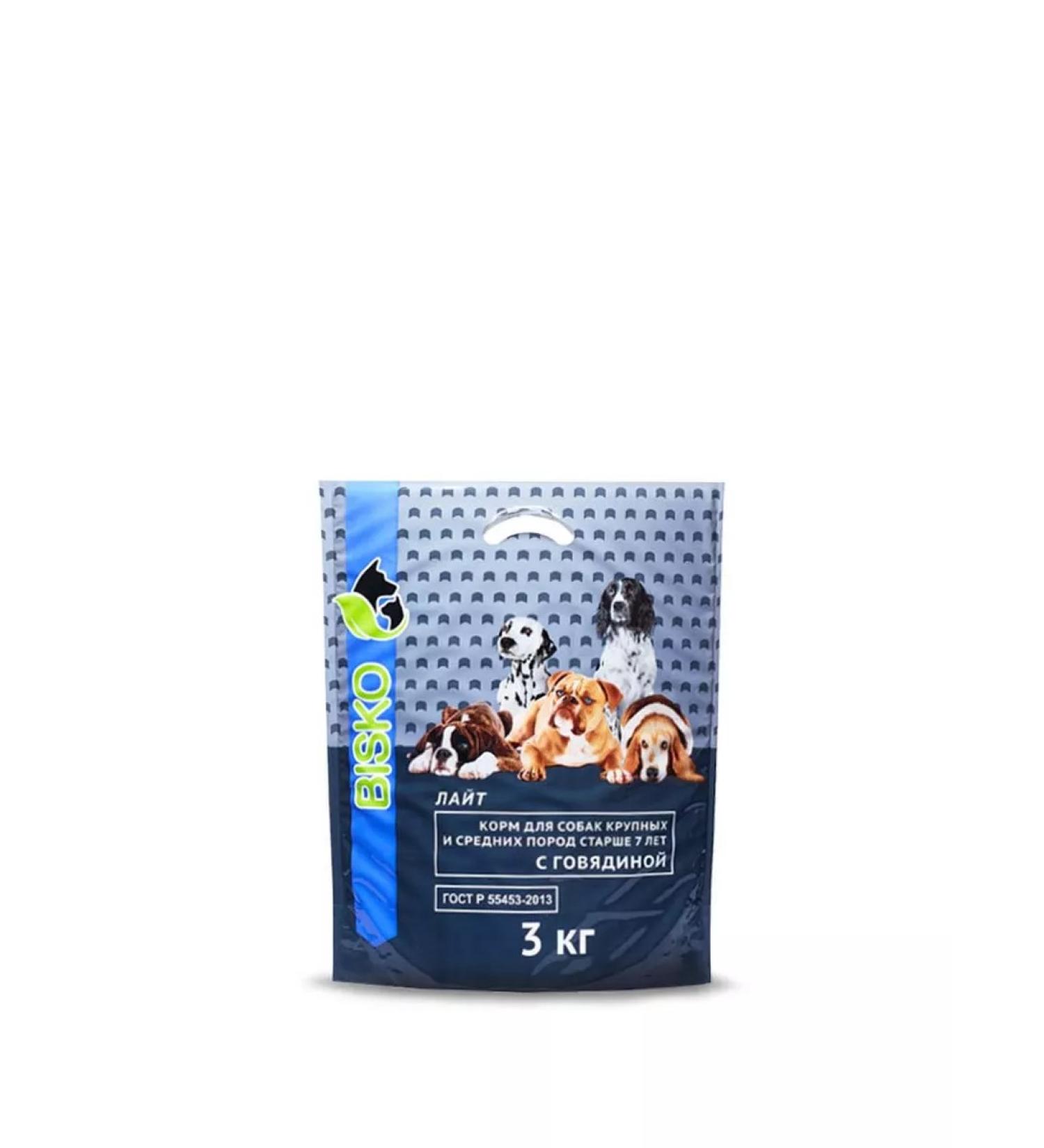 Bisco Light with excess weight and for elderly dogs 3 kg - Buy Online on GoSupps.com