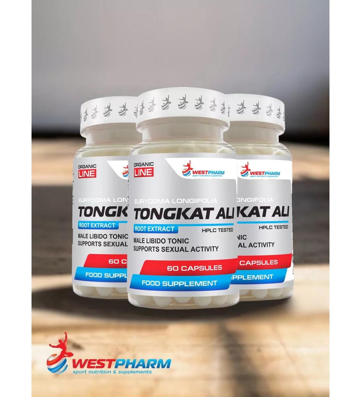 Westpharm Tongkat Ali Eurycom Longifolia 60 capsules - Buy Online on GoSupps.com