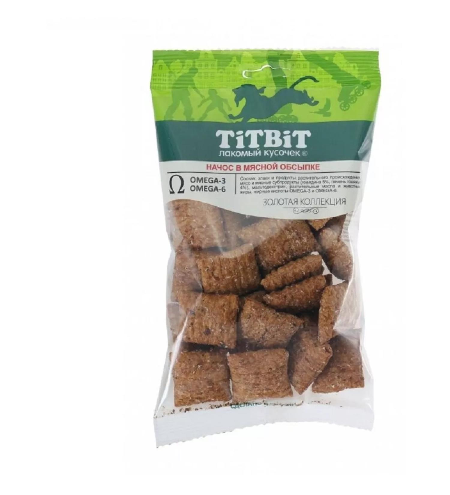 Titbit Nachos in meat sprinkling 75g - Buy Online on GoSupps.com