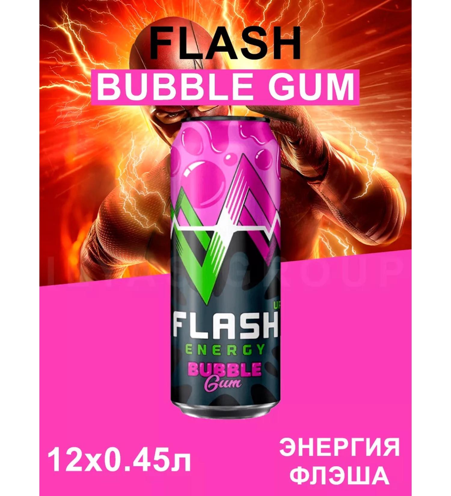 Flash Up Flash Babble Game Energy Energetik 0.45 l x 12 pcs