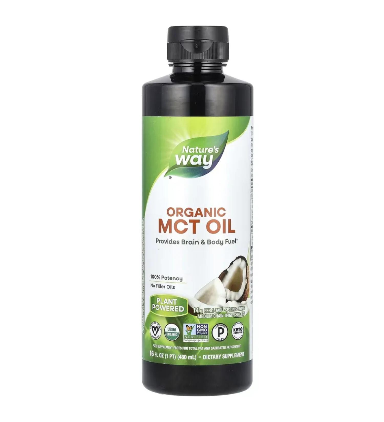 Nature's Way Oil with medium -chain triglycerides of dosteen 480 ml - Buy Online on GoSupps.com