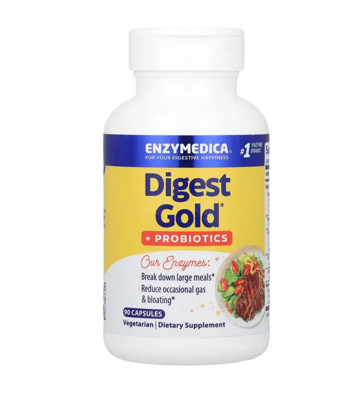 enzymedica Digest Gold with ATPRO 120 capsules - Buy Online on GoSupps.com