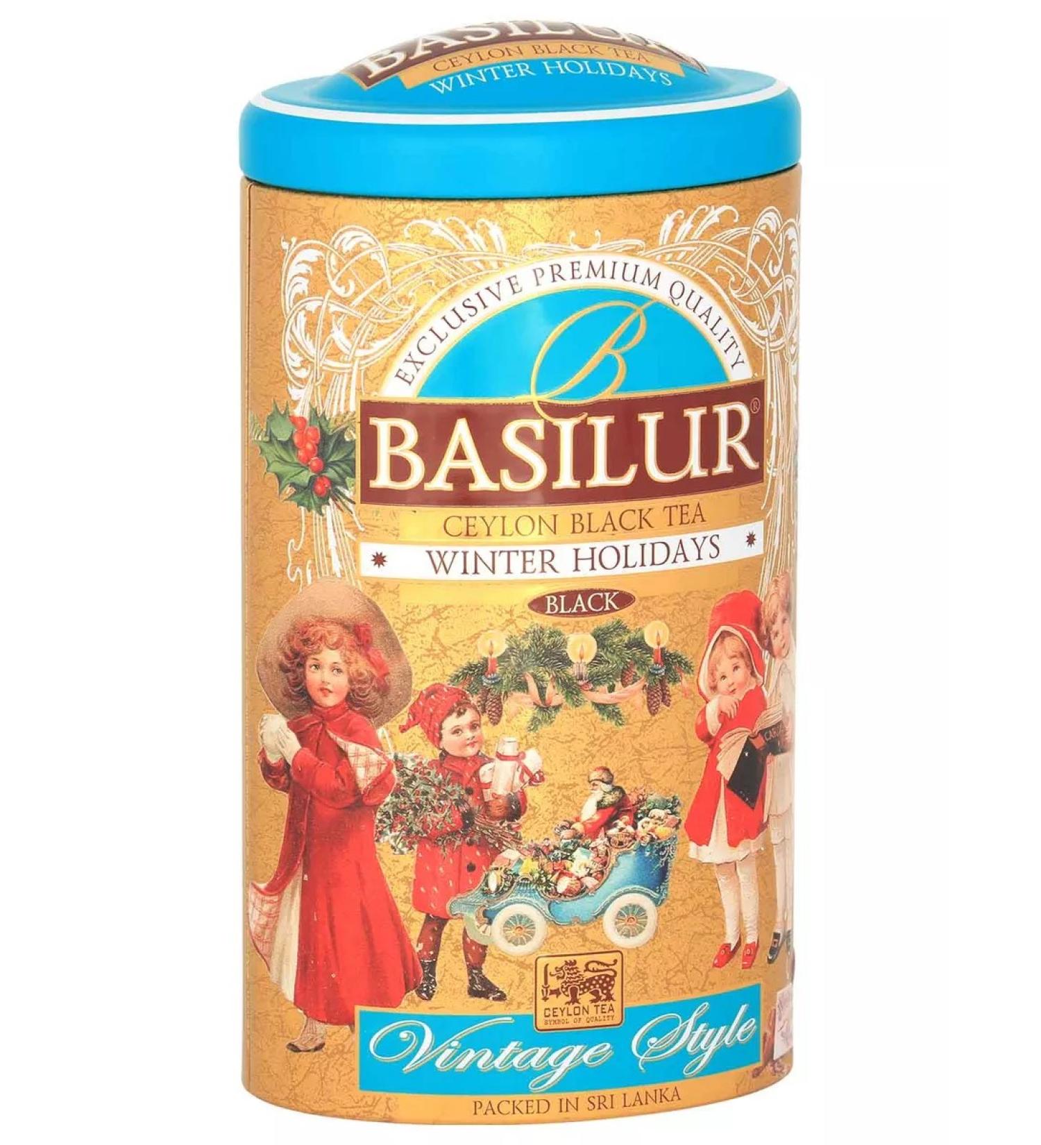 Basilur Gift leaf "Winter holidays" 100 g - Buy Online on GoSupps.com