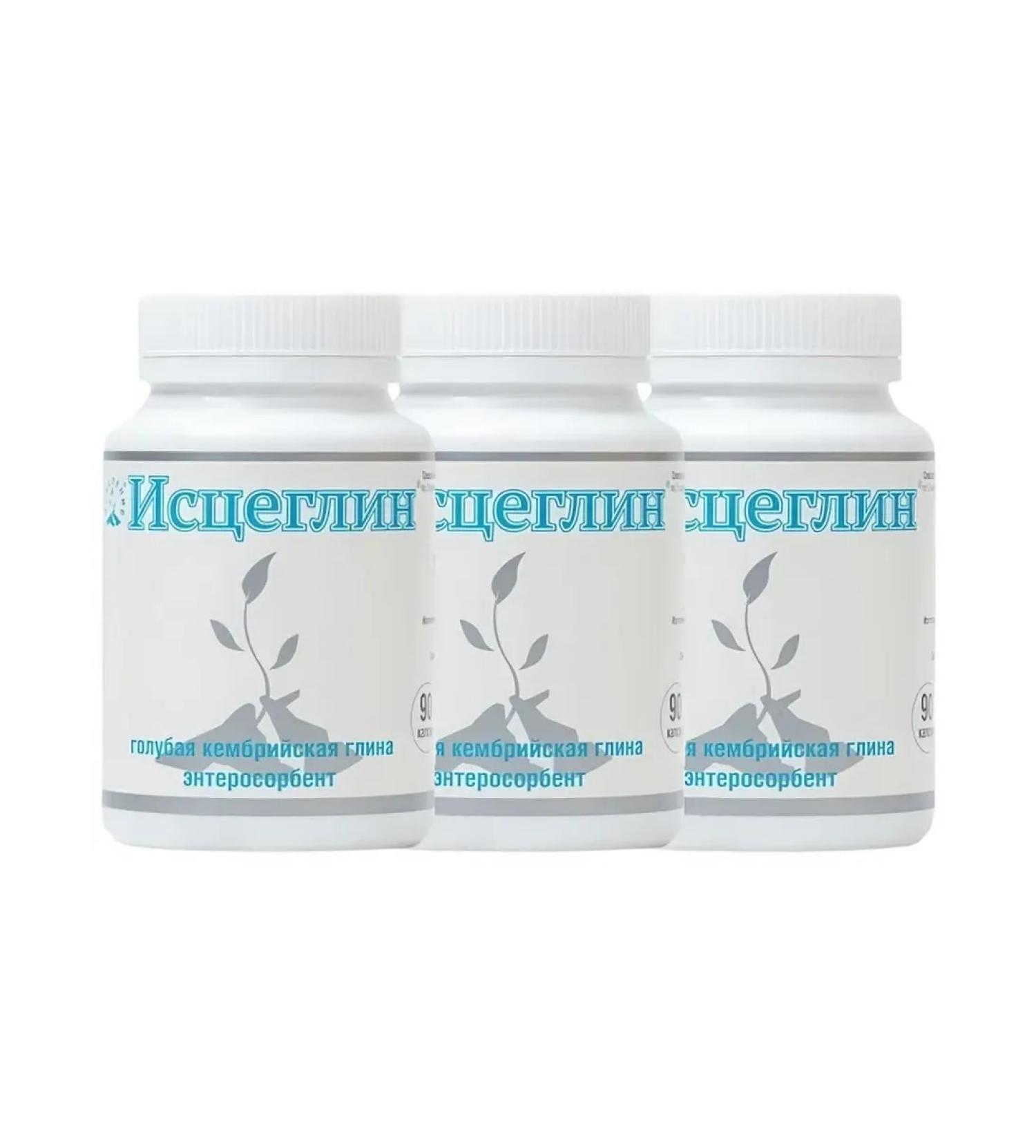 Isceglin Blue Cambrian clay Enterosorbent capsule