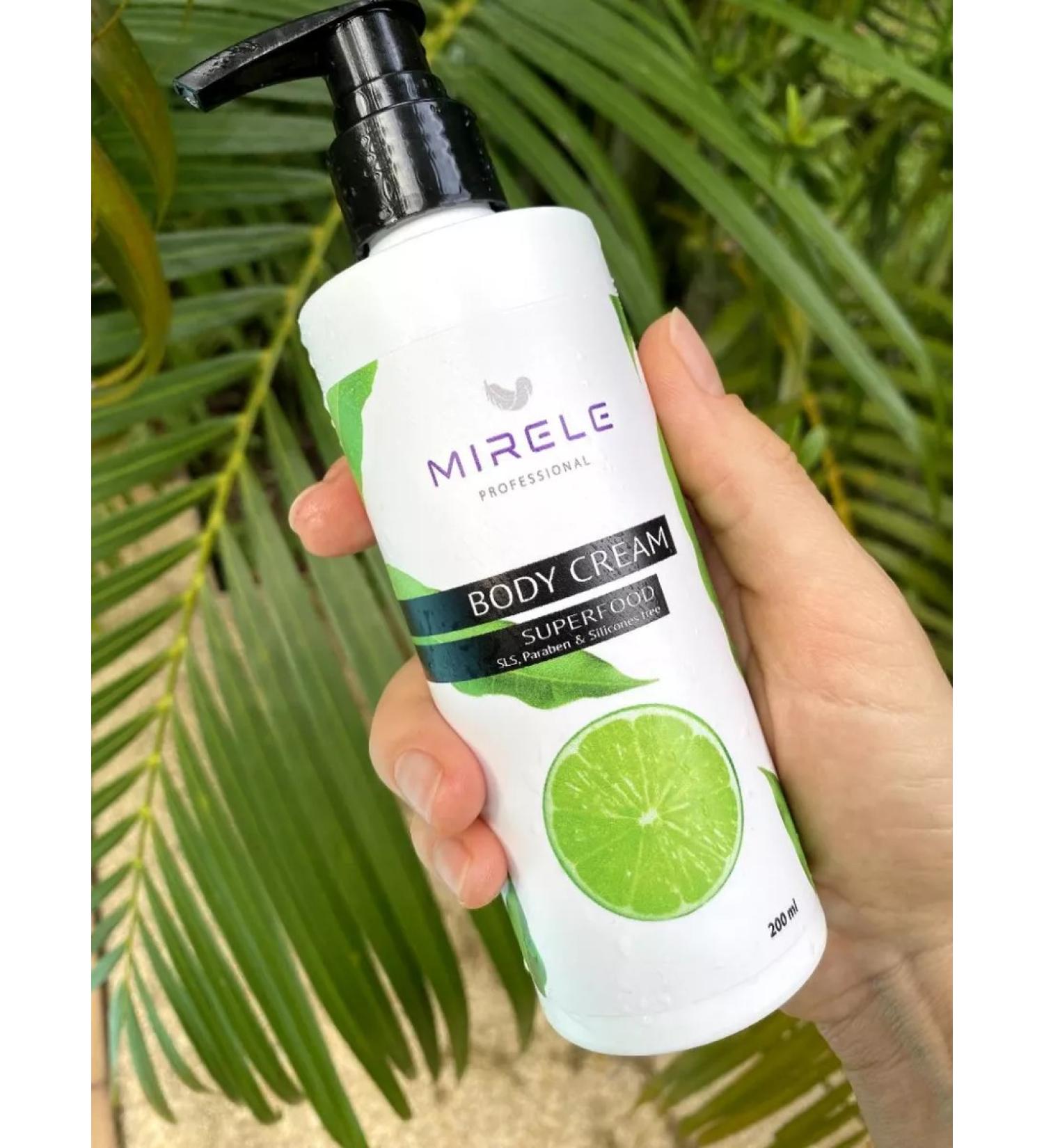 MIRELE PROFESSIONAL Body cream Superfood "Sweet Lime"