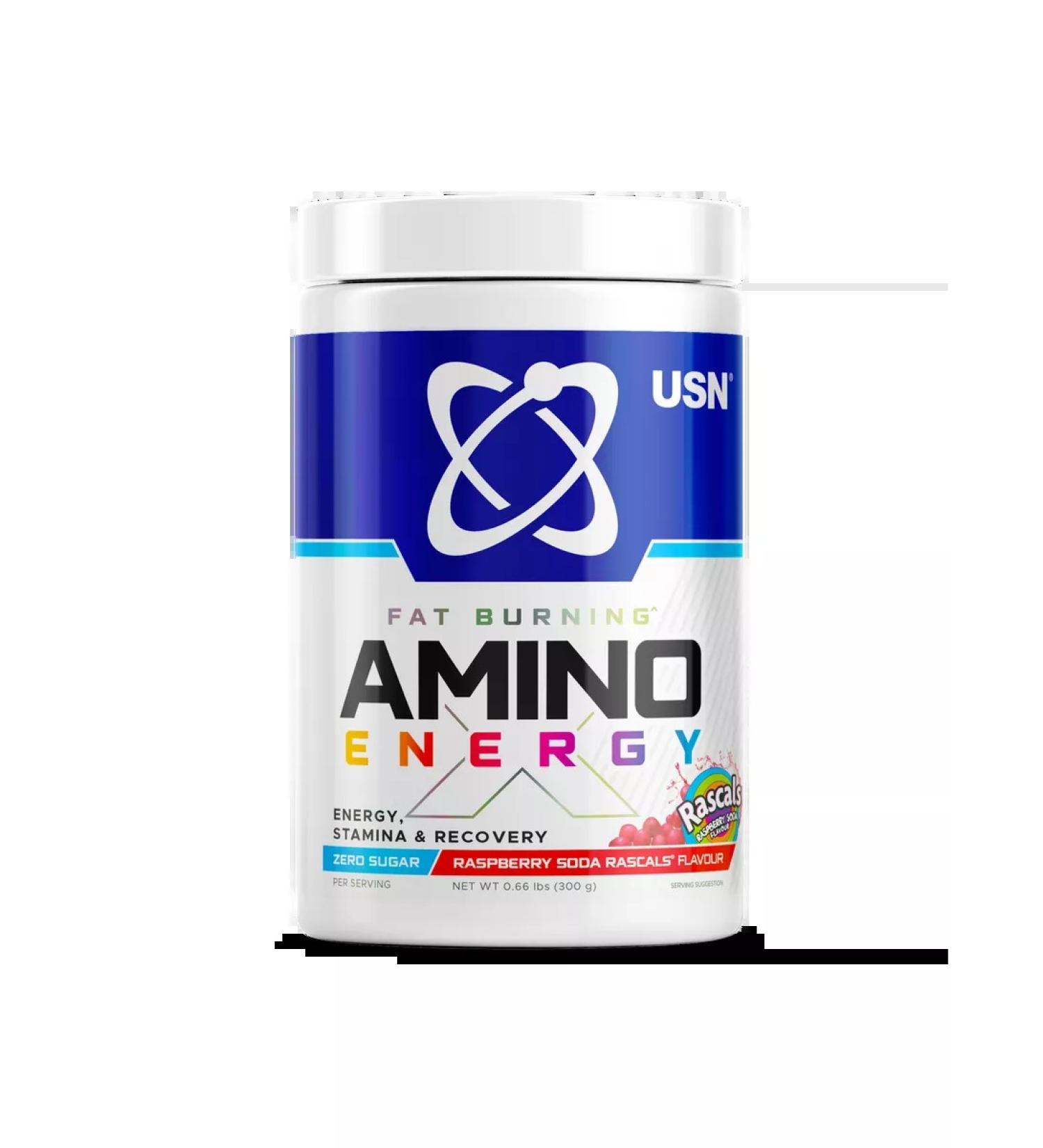 USN Amino Ener-G Blueberry Rascals Amino Raspberry 300g