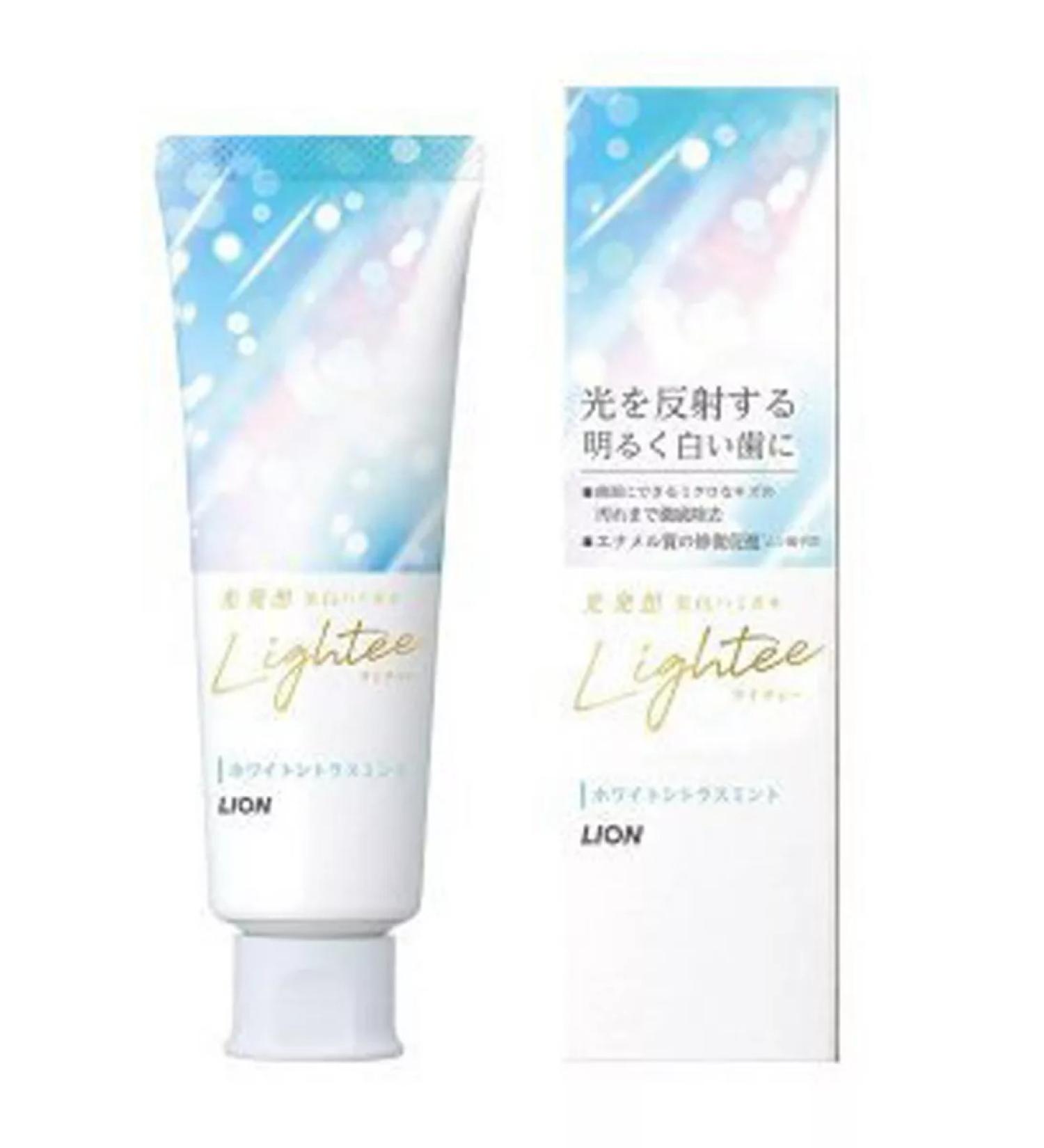 LION Lightee paste to restore whiteness and tooth enamel