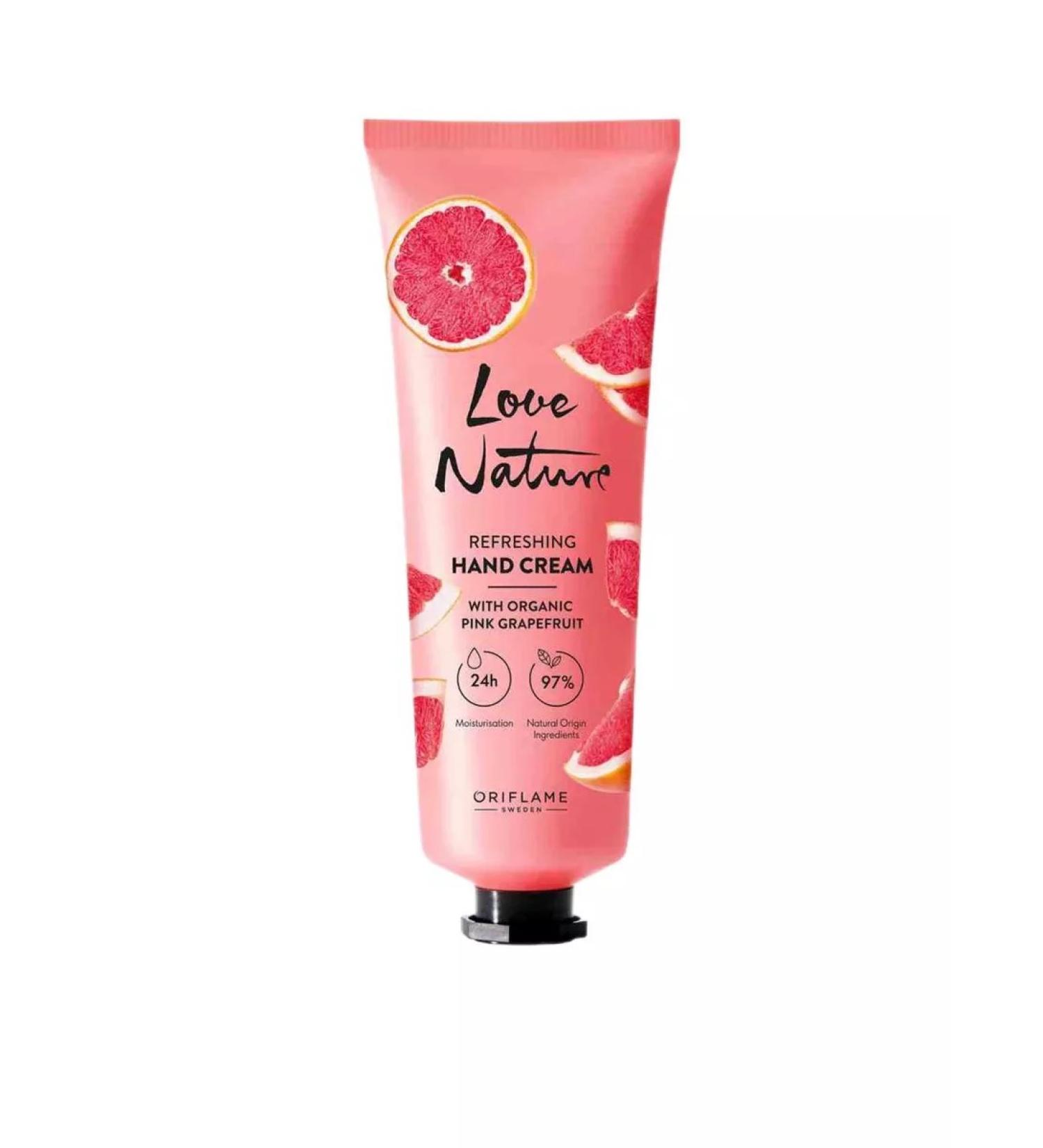 Oriflame Hand cream (grapefruit) Love Nature - Buy Online on GoSupps.com