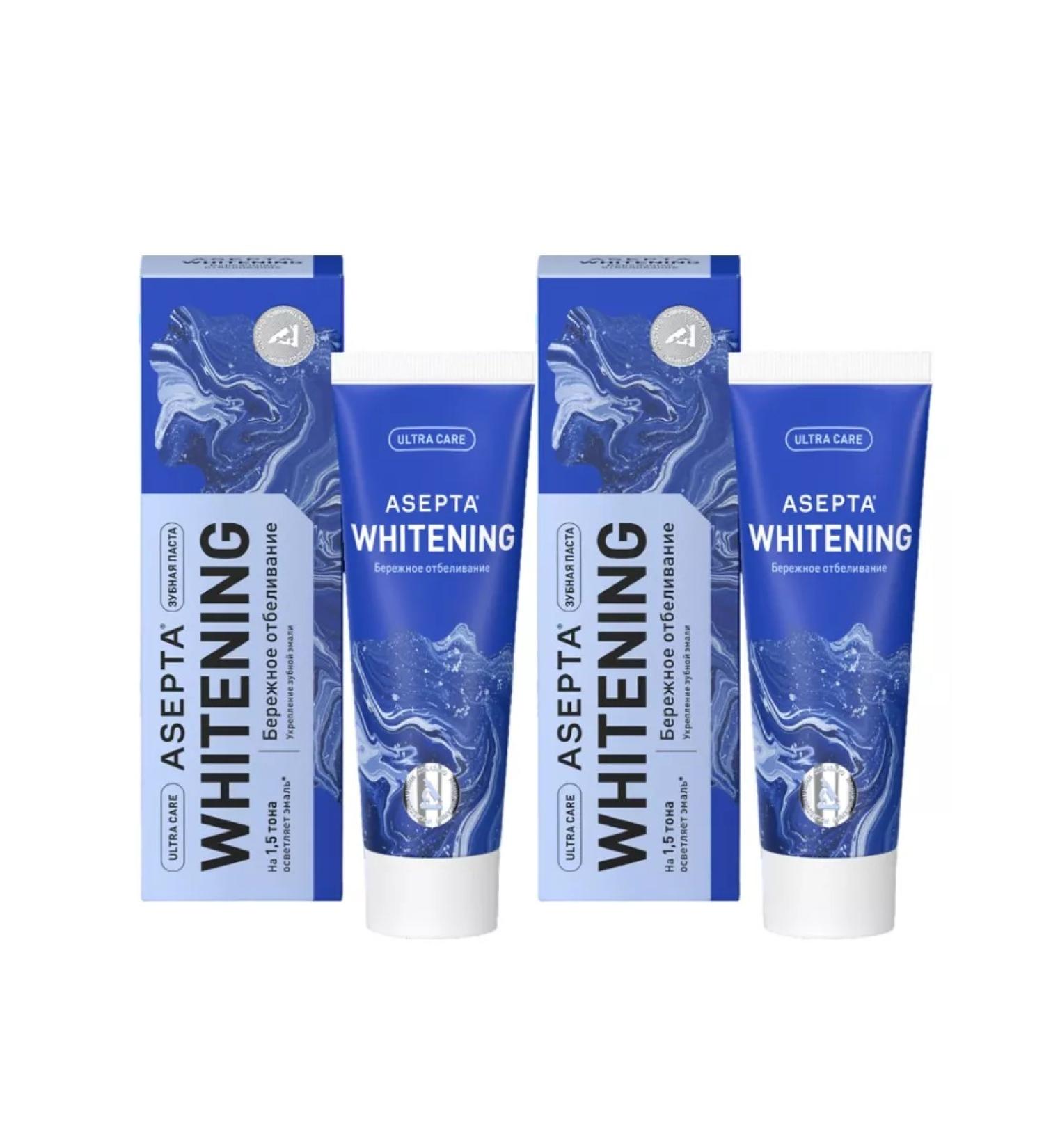 ASEPTA Plus toothpaste careful bleach 75ml-2 - Buy Online on GoSupps.com