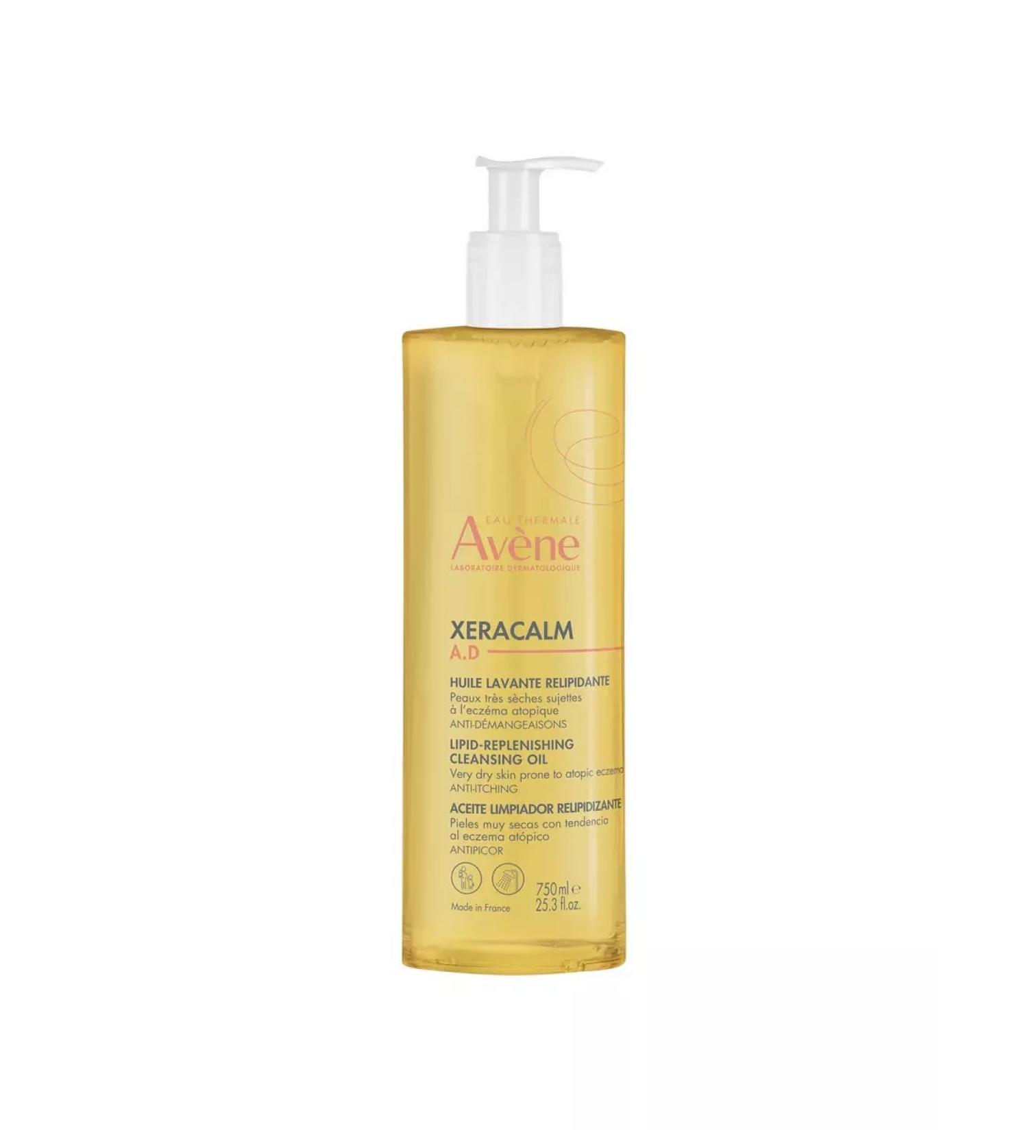 AVENE Cleaning oil for very dry skin and body skin 750 ml - Buy Online on GoSupps.com