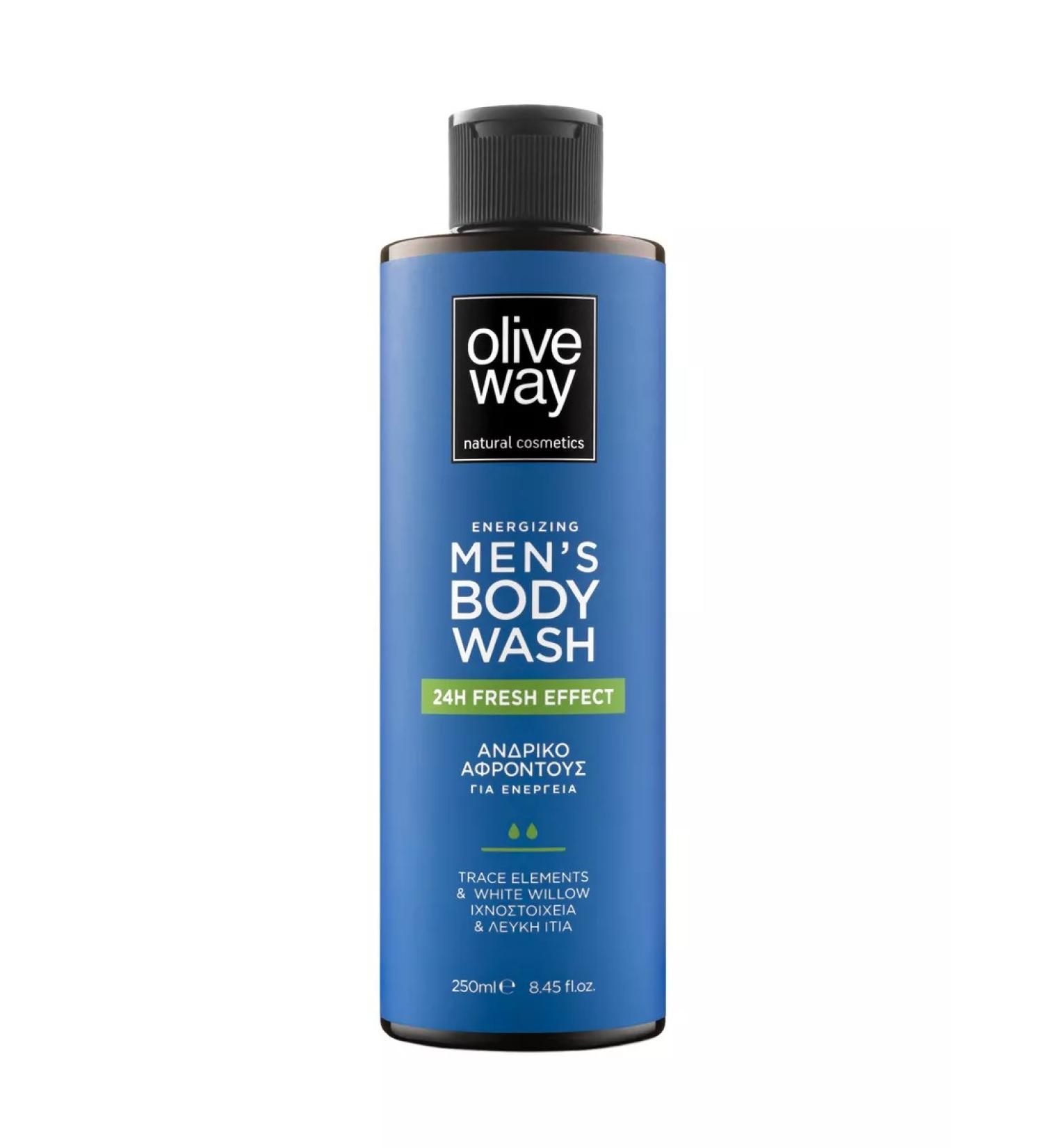OLIVEWAY Energizing Men's Body Wash shower gel invigorating husband 250 ml
