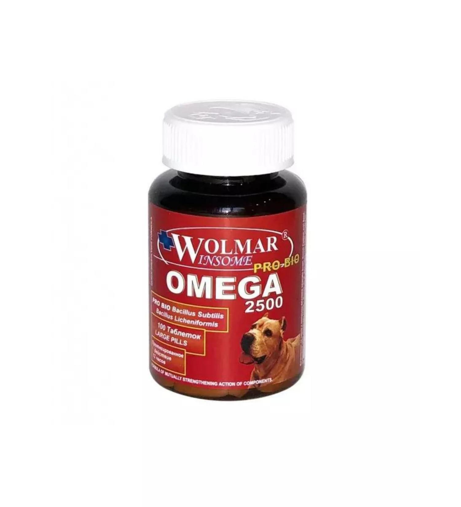 WOLMAR WINSOME Synergic vitamin complex Omega2500 100tab - Buy Online on GoSupps.com
