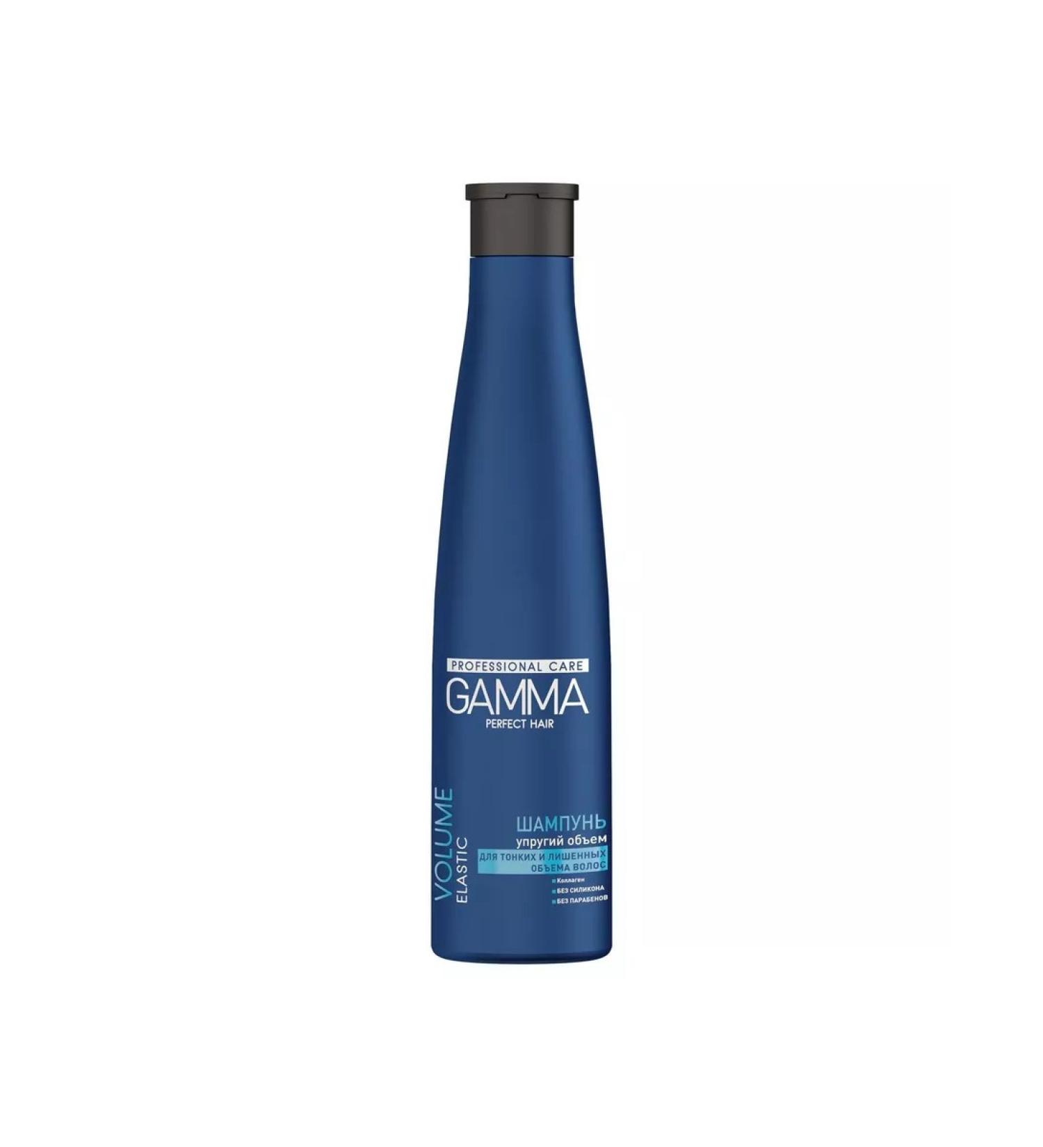 Favorite shampoos Gamma Perfect Hair shampoo for thin and deprived of volume