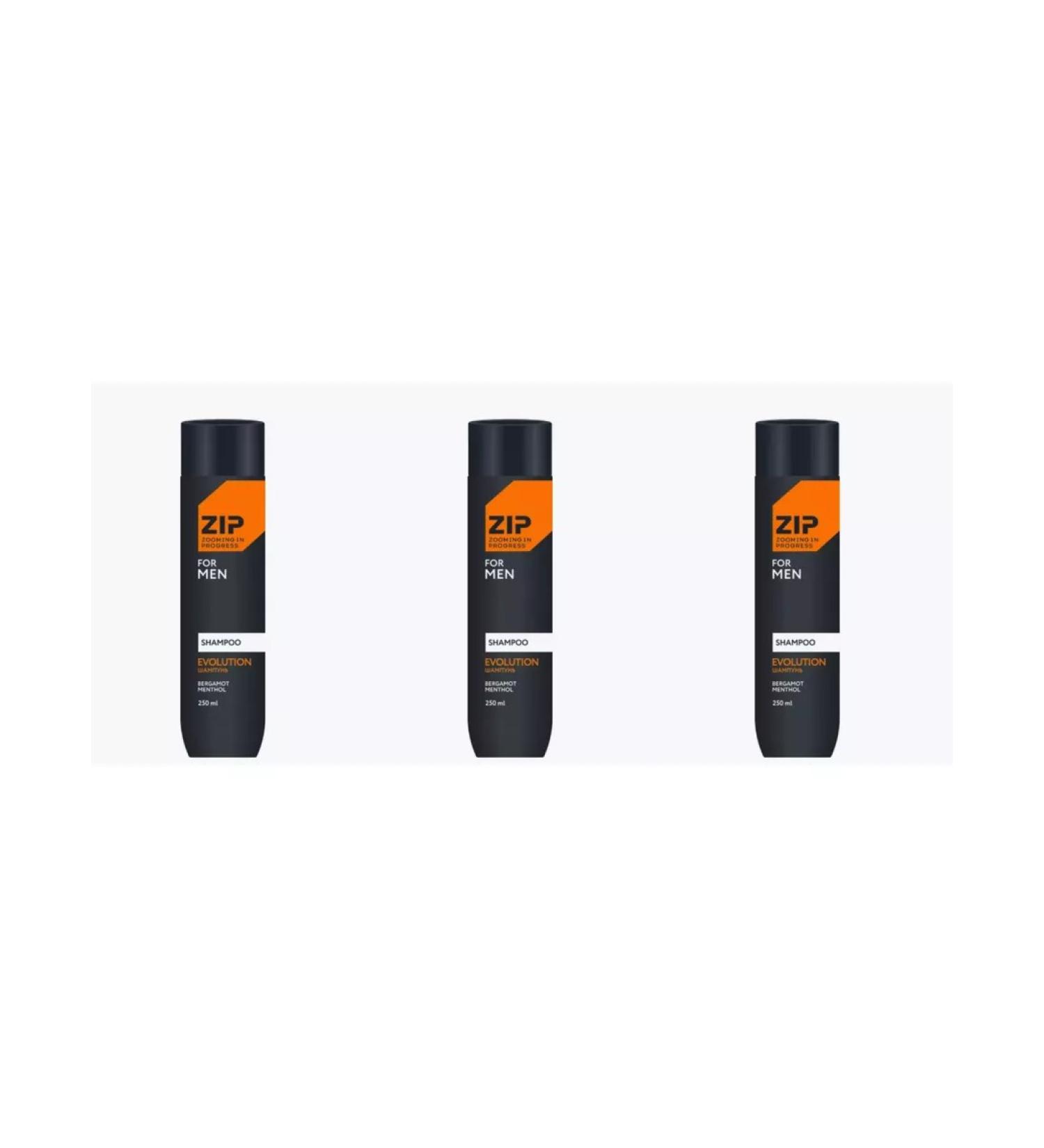 Zip Hair shampoo Evolution 250 ml 3 pcs