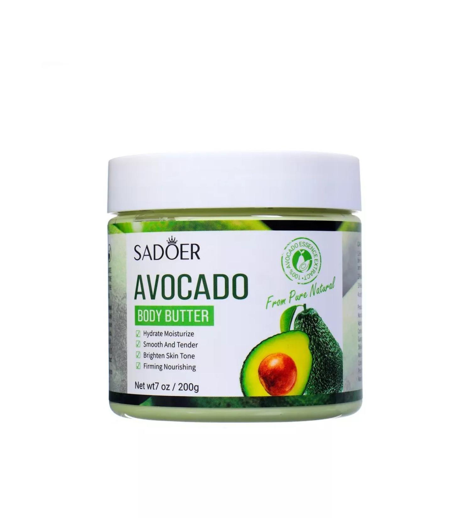 sadoer Body cream with avocado extract 200 g