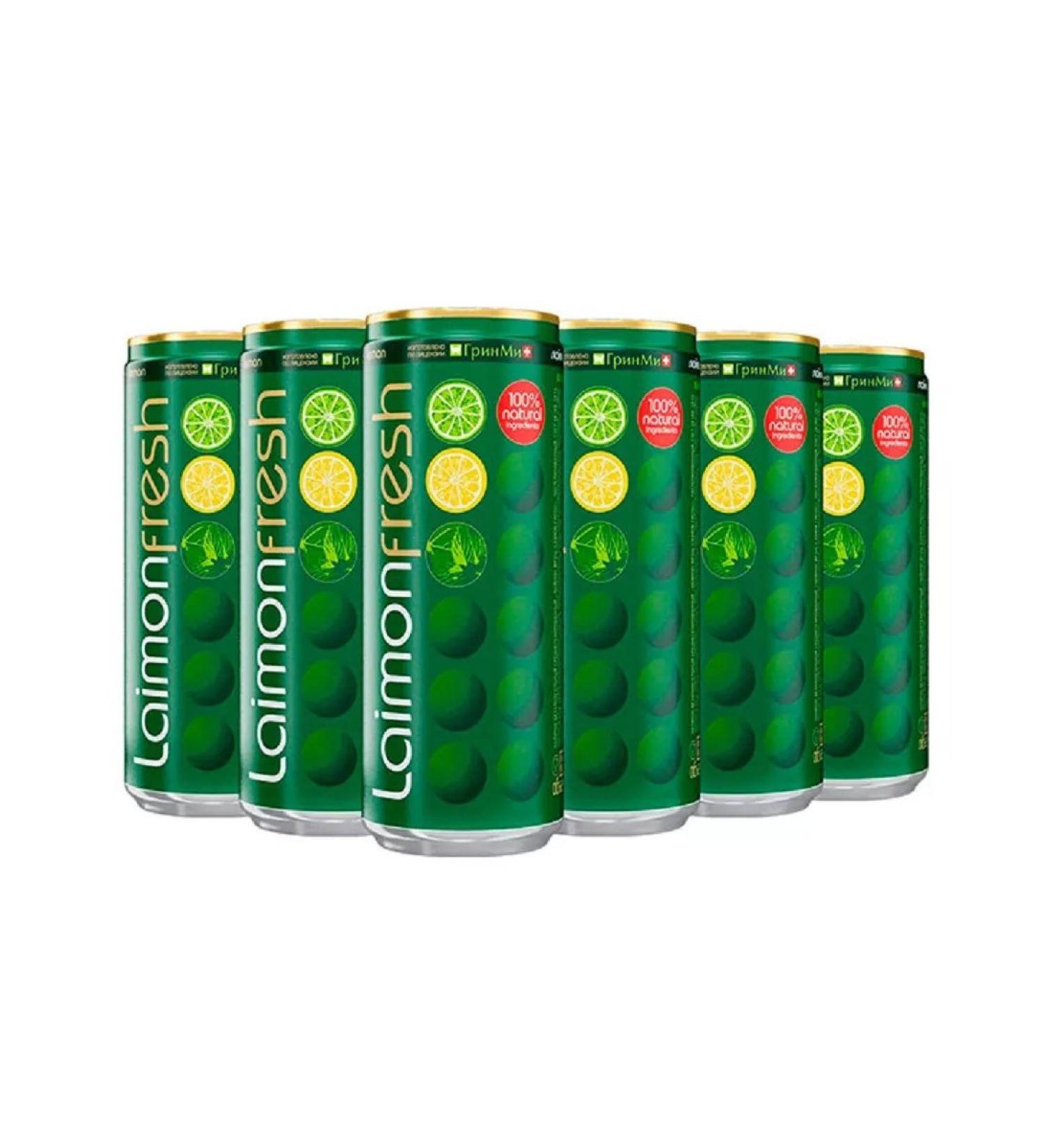 LAIMON FRESH Limon Fresh drink 0.33 l. (12) a b