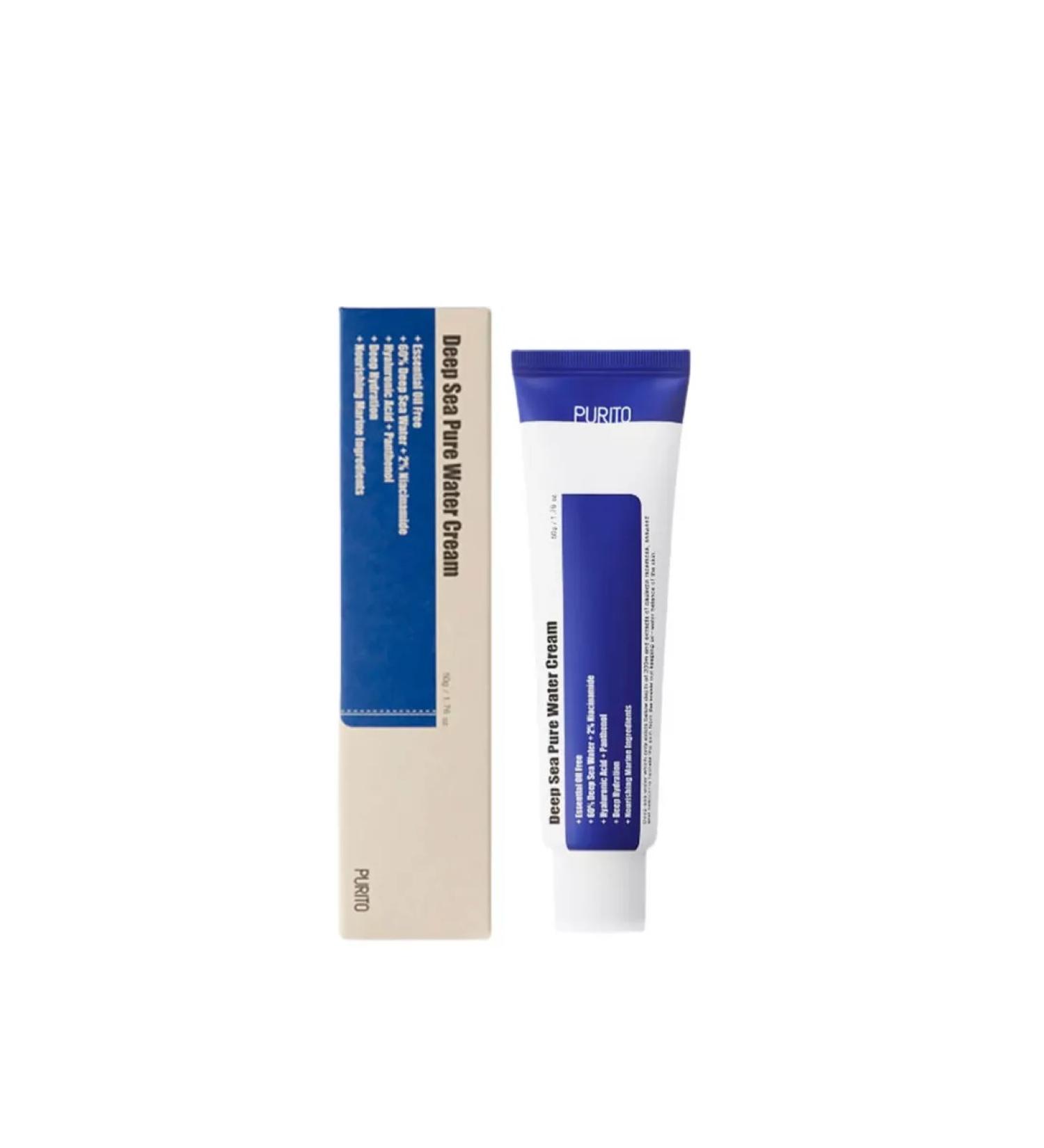 Purito Sea water cream for deep moisturizing the skin - Buy Online on GoSupps.com