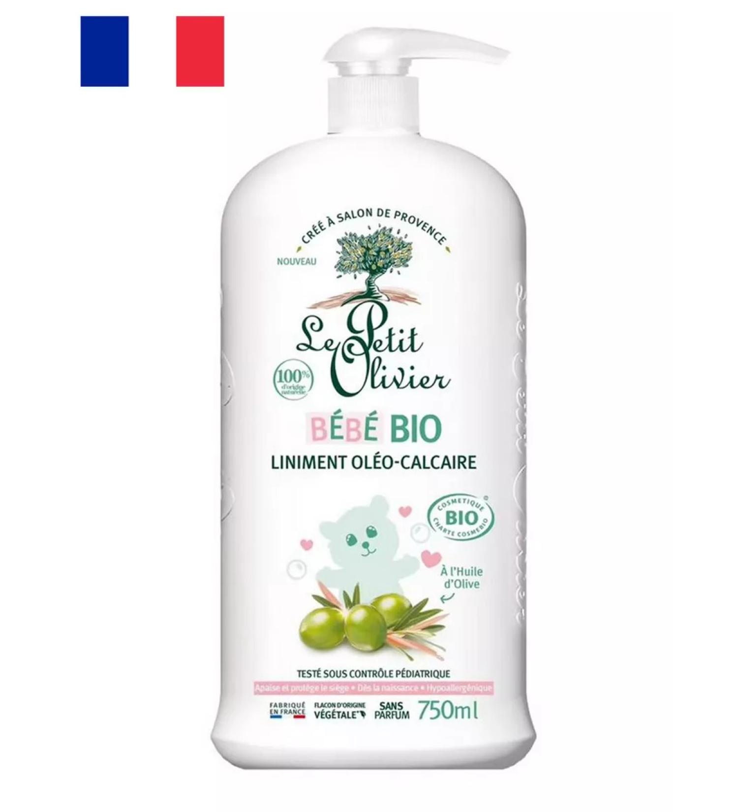Le Petit Olivier Bebe Bio Cleaning line-cream Children's 750ml - Buy Online on GoSupps.com