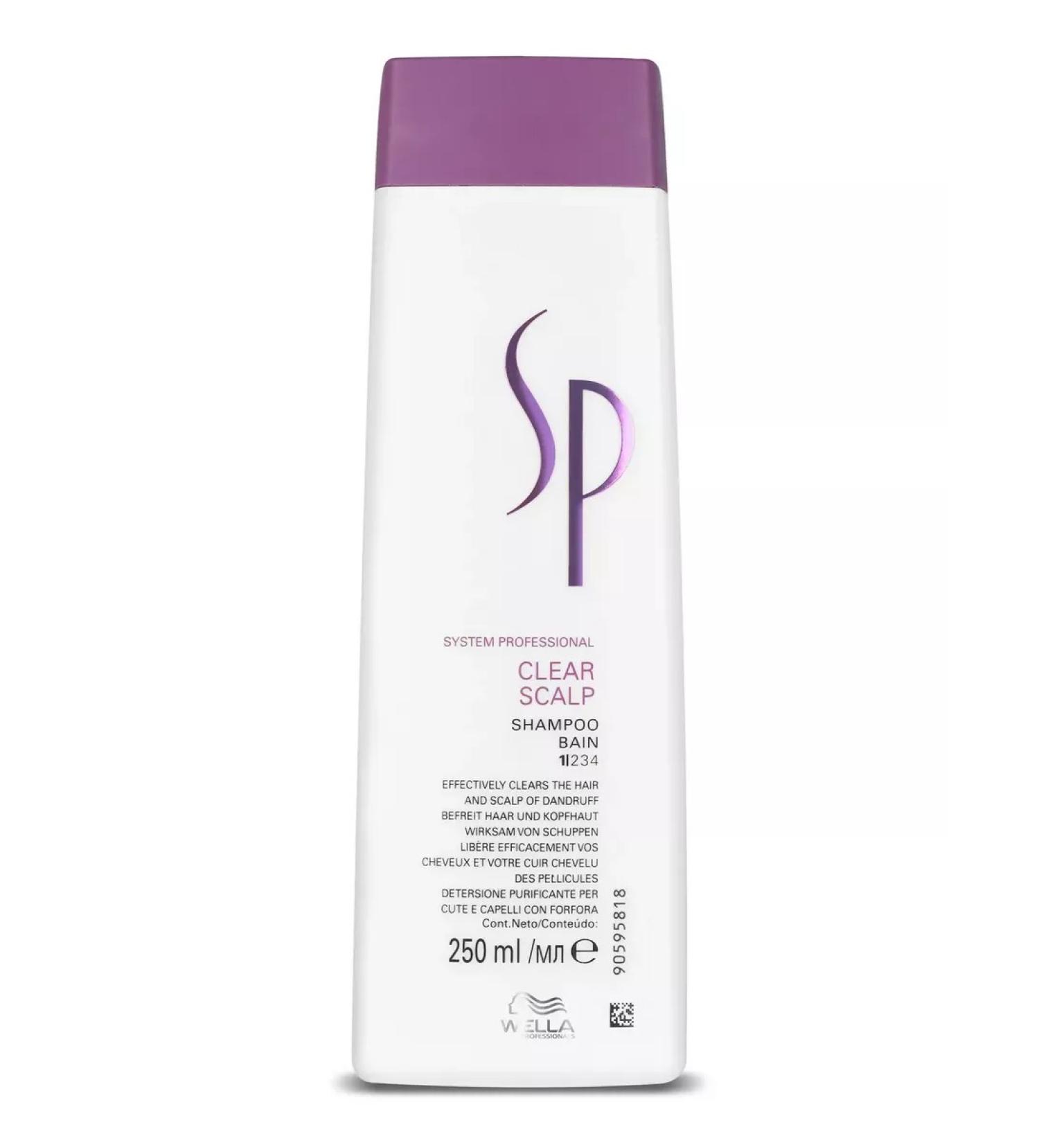 Wella Professional SP Clear Scalp - Soft shampoo against dandruff 250 ml