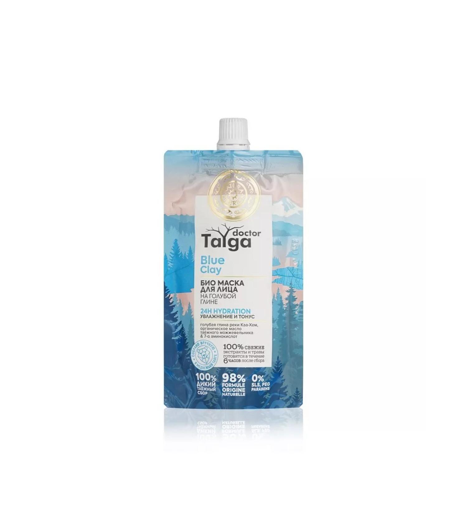 Natura Siberica Facial Mask Doctor Taiga Bio -Moisturization and Tonus 100 ml - Buy Online on GoSupps.com