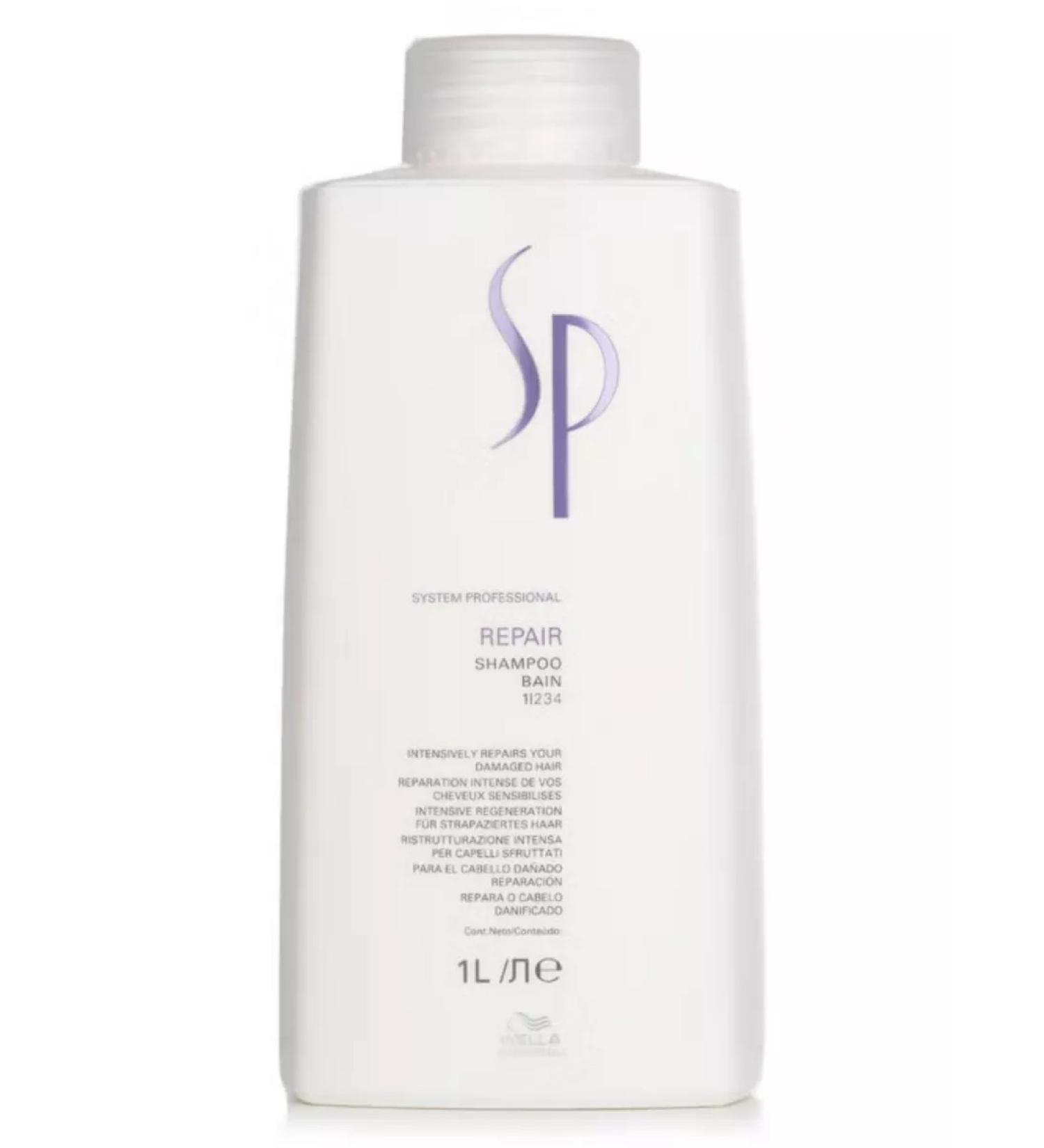 Wella Professional Sp Repair Shampoo Shampoo Restoring 1 liter
