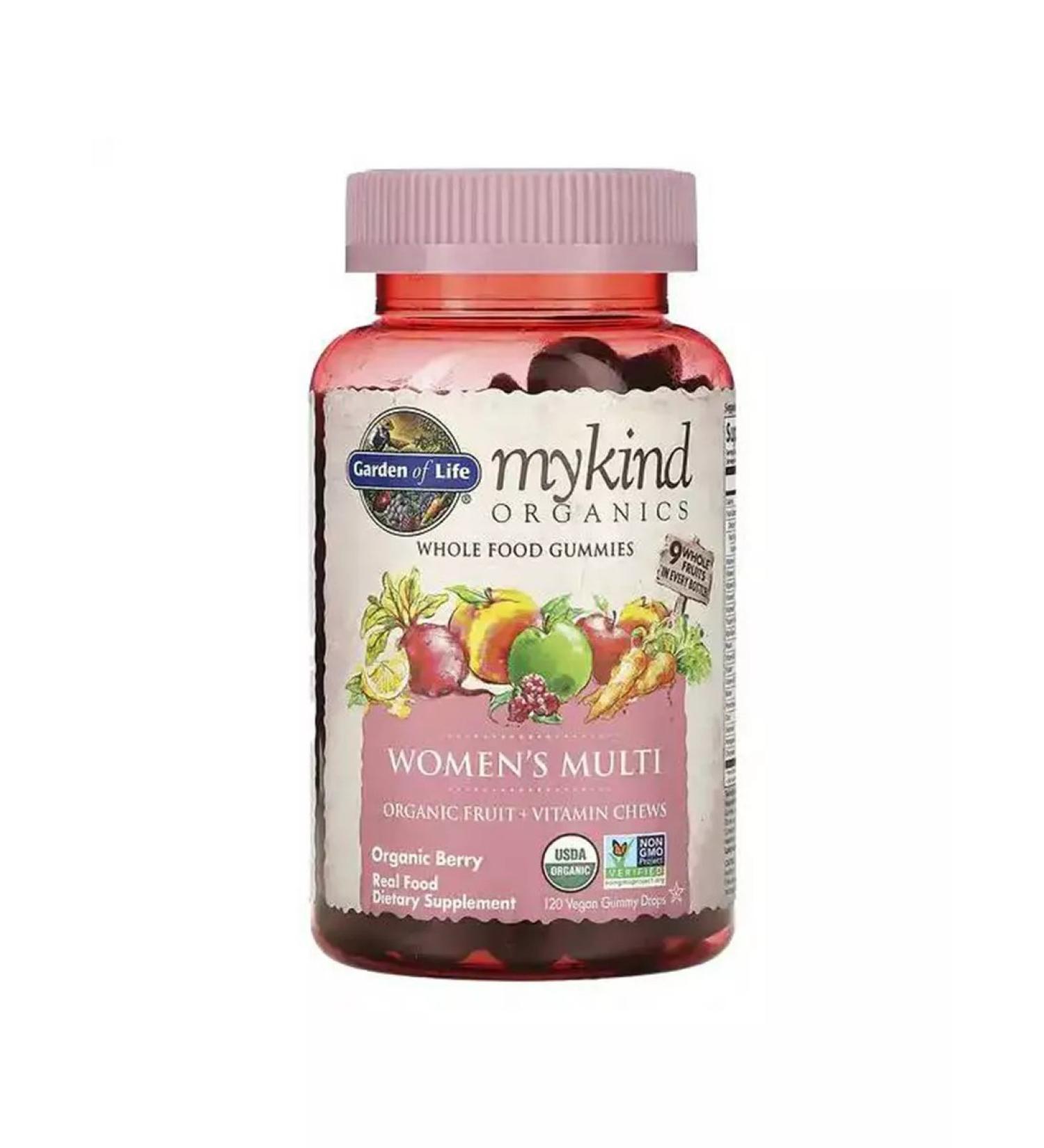 Garden of Life Multivitamins Women 120 chewing tablets