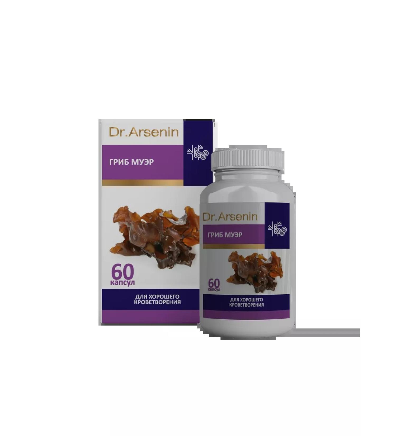 Dr Arsenin Mushroom muer 60 capsules