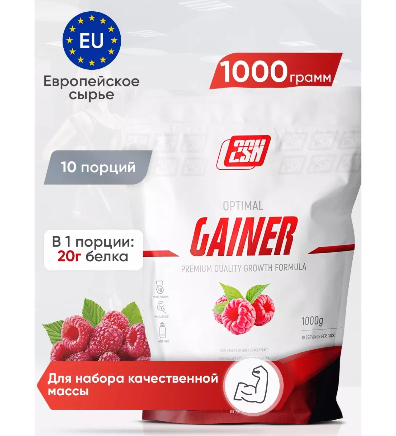2SN Gainer for gaining mass Raspberry 1000g - Buy Online on GoSupps.com