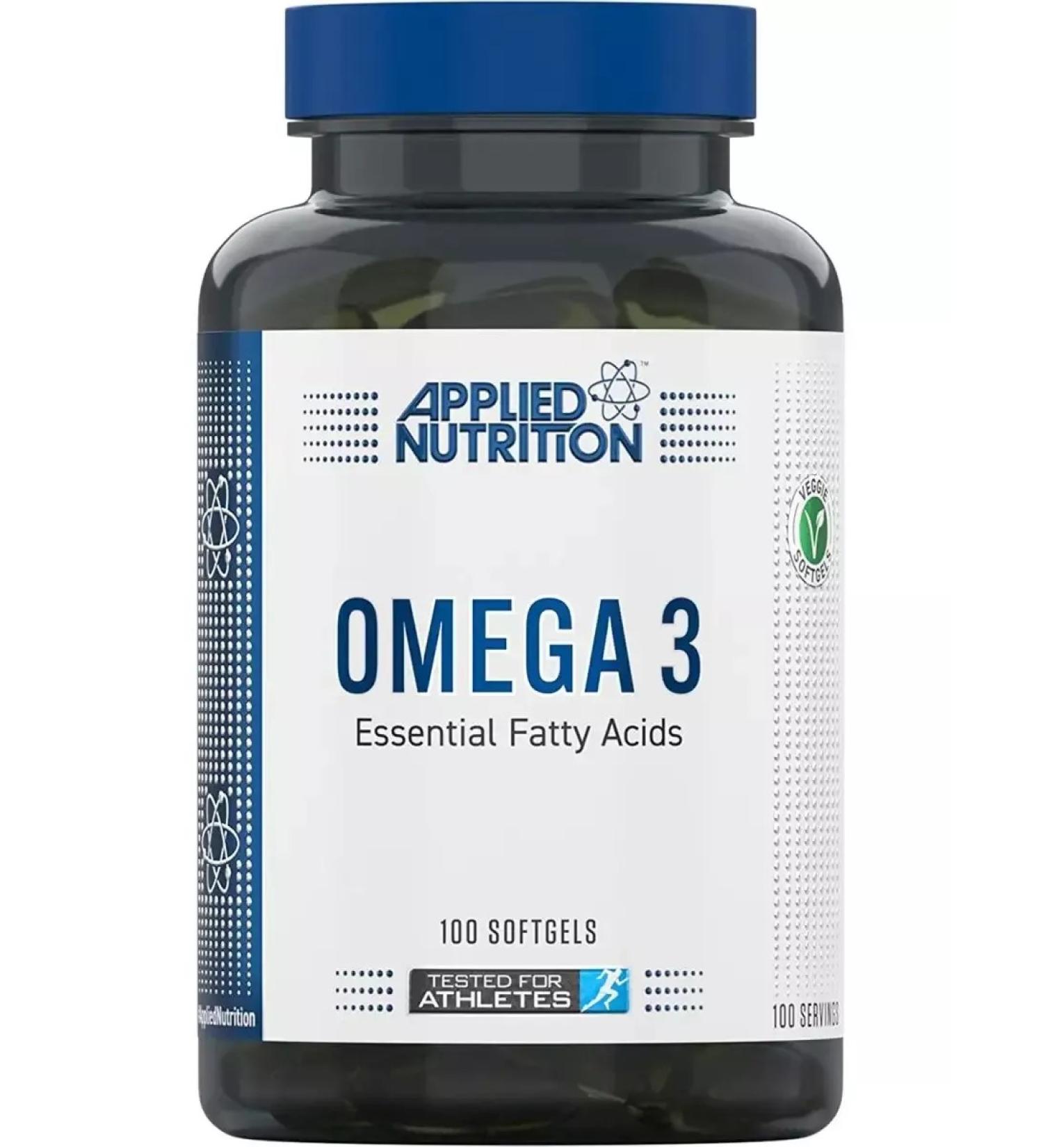 APPLIED NUTRITION Omega 3 fish oil Omega 3 100 capsules
