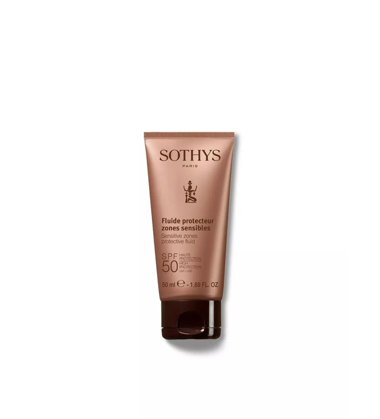 SOTHYS Sunscreen Fluid for SPF 50 Sensitive Zones Fluid