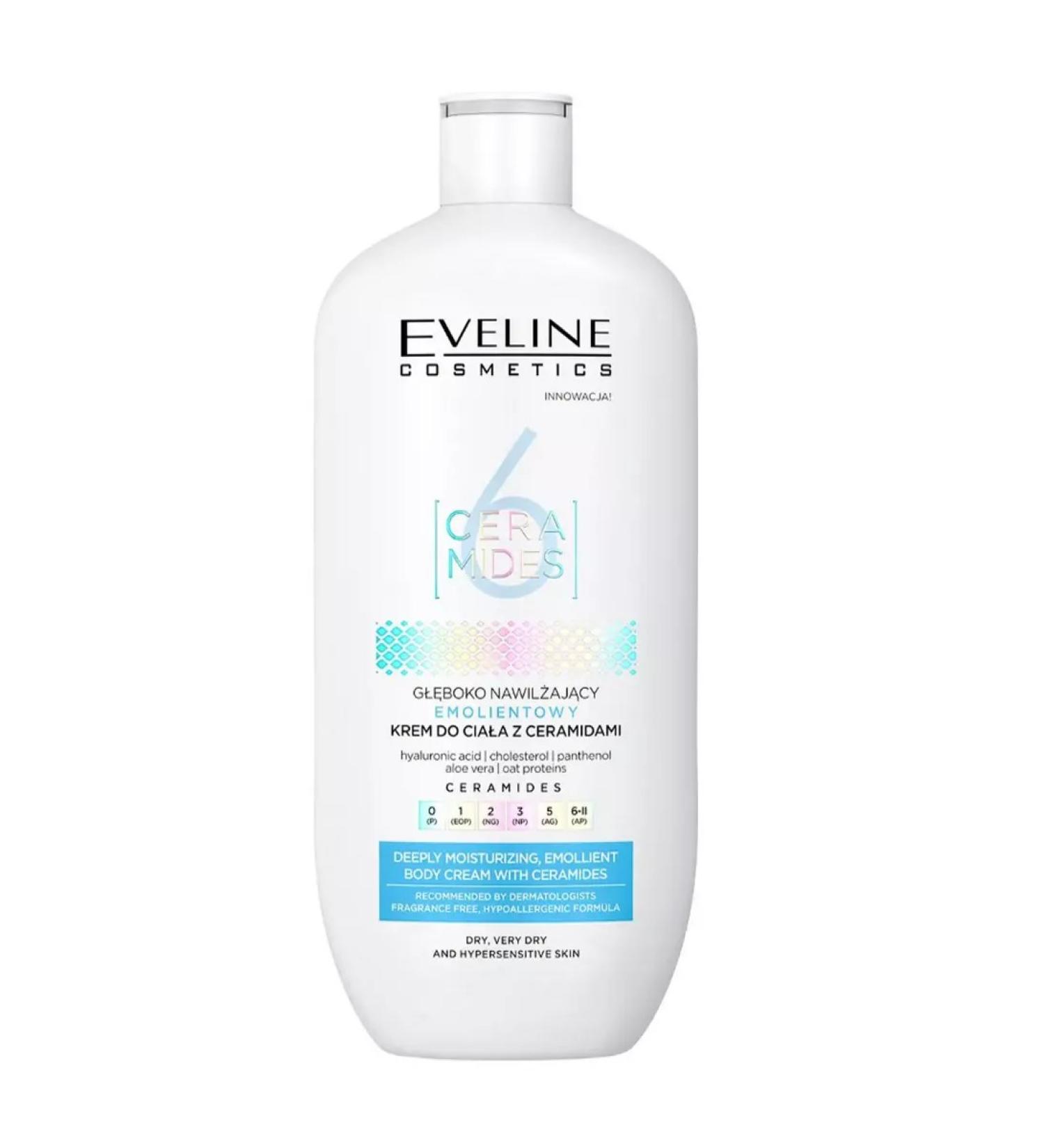 EVELINE Emolent cream for very dry skin with ceramides 350 ml