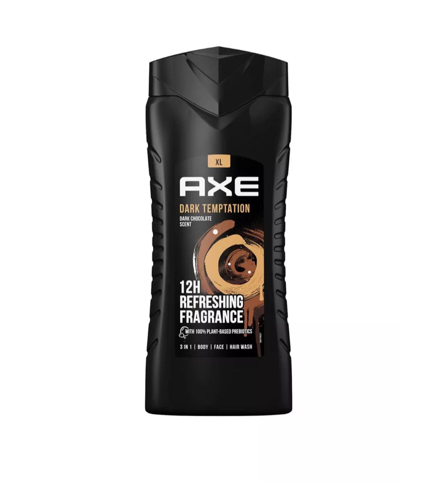 Axe Face hair and body gel dark chocolate 400 ml Germany