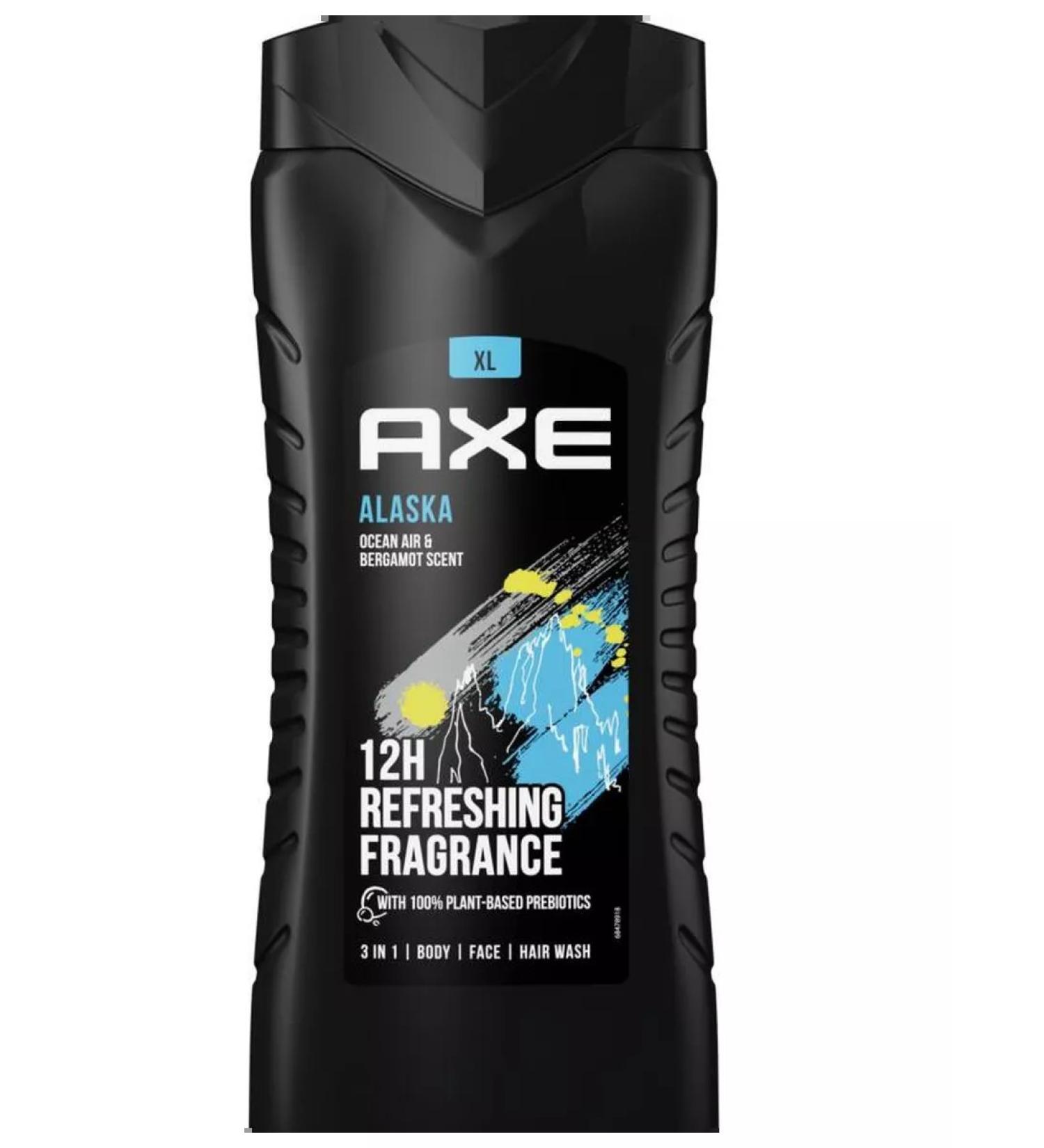 Axe Ocean Air Bergaomot 400ml shower gels