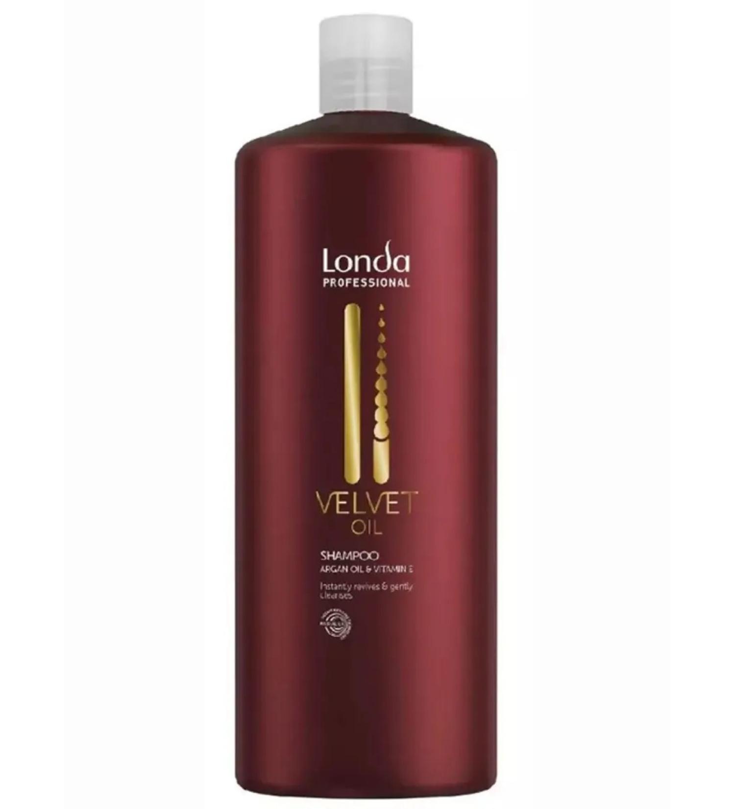 Londa Professional Velvet oil shampoo Restoring 1000 ml - Buy Online on GoSupps.com