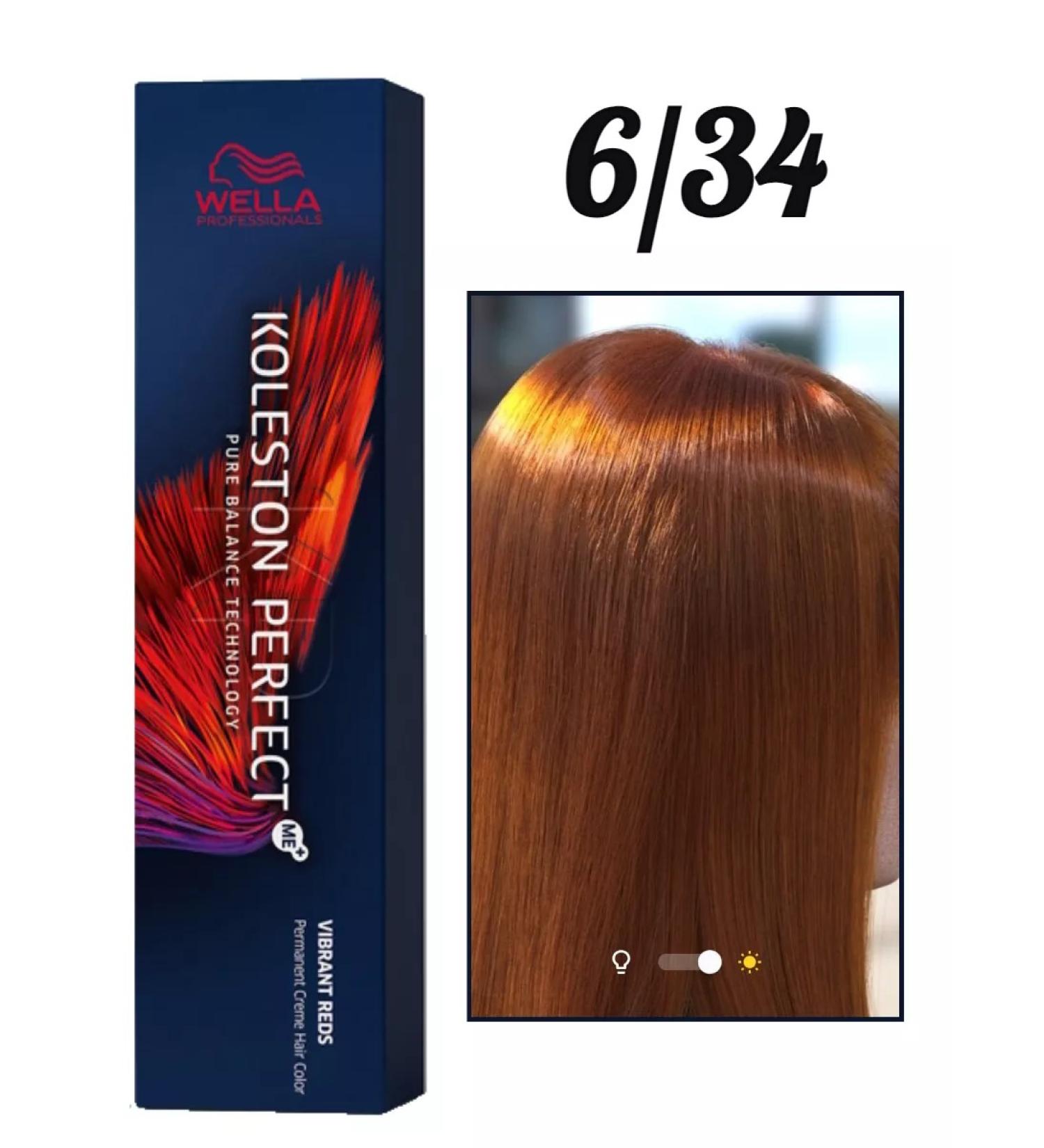 WELLA PROFESSIONALS Koleston Perfect 6 34 Vella Kolitone Hair Color - Buy Online on GoSupps.com