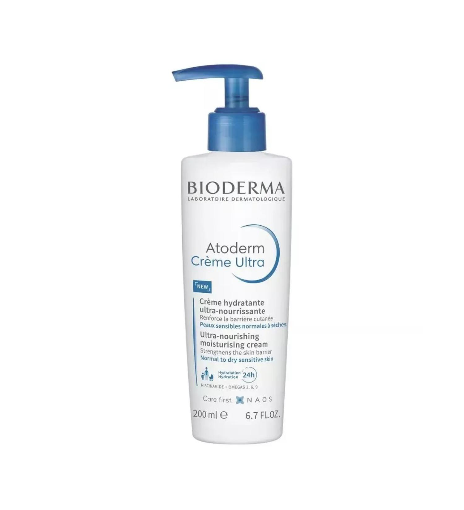 Bioderma Bioerm atoderm Cream ultra with pomp 200 ml